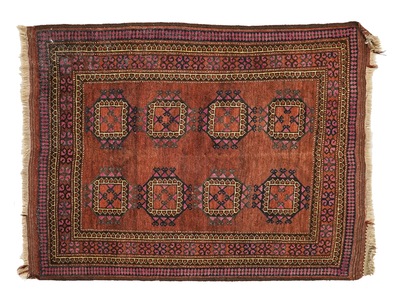 Three Late 20th c Scatter Rugs - 2