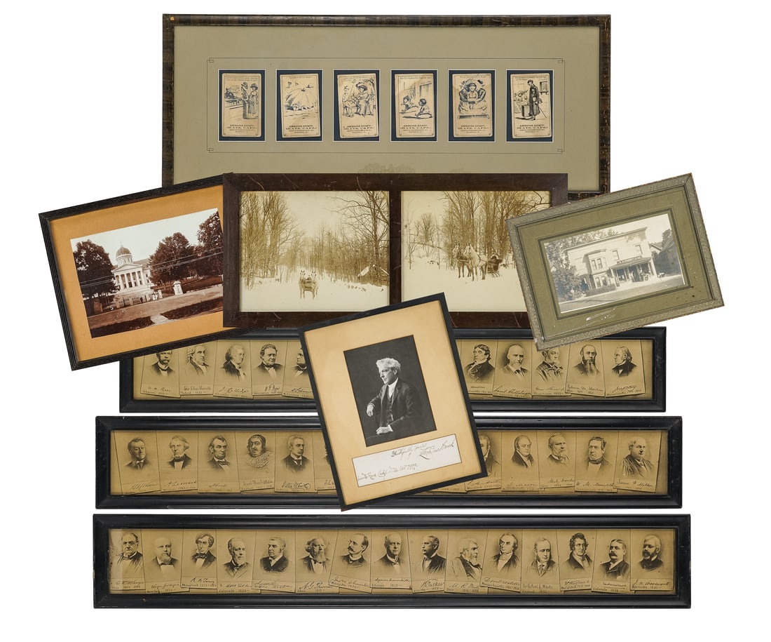 Eight Framed Photographs and lithographs (1 of 6)