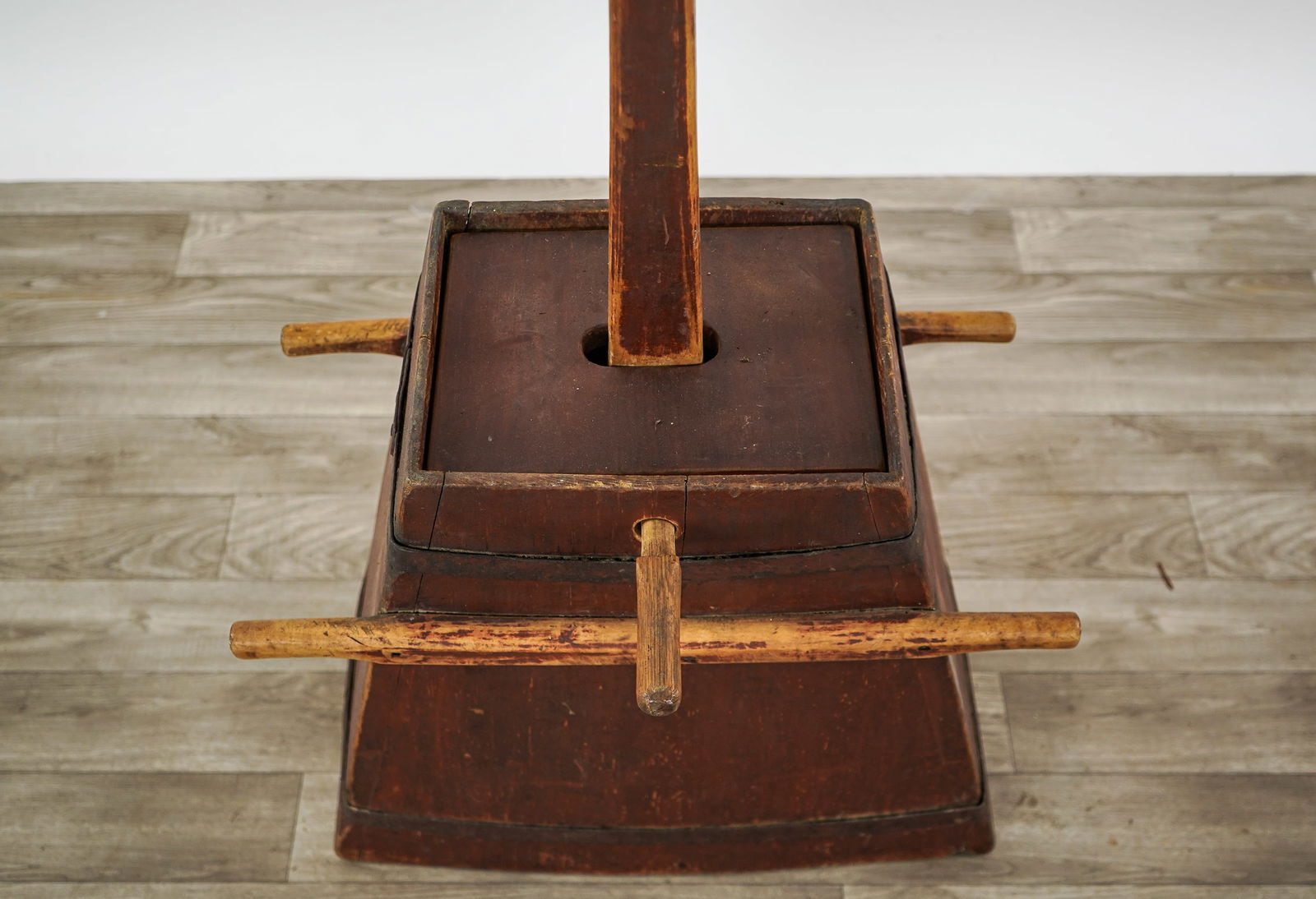 19th c Swing paddle churn - 6