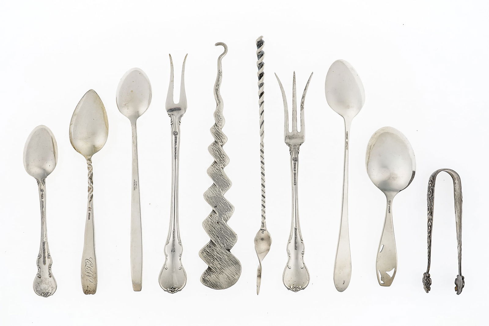 10 pcs. Sterling Silver Flatware - 5