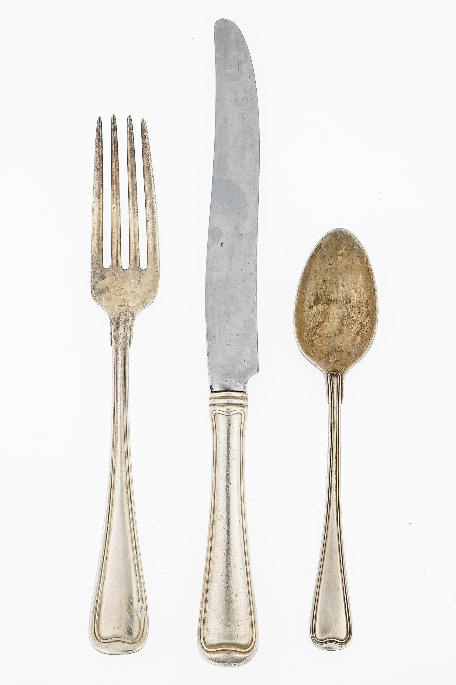 9 pcs. Sterling and Coin Silver Flatware - 3