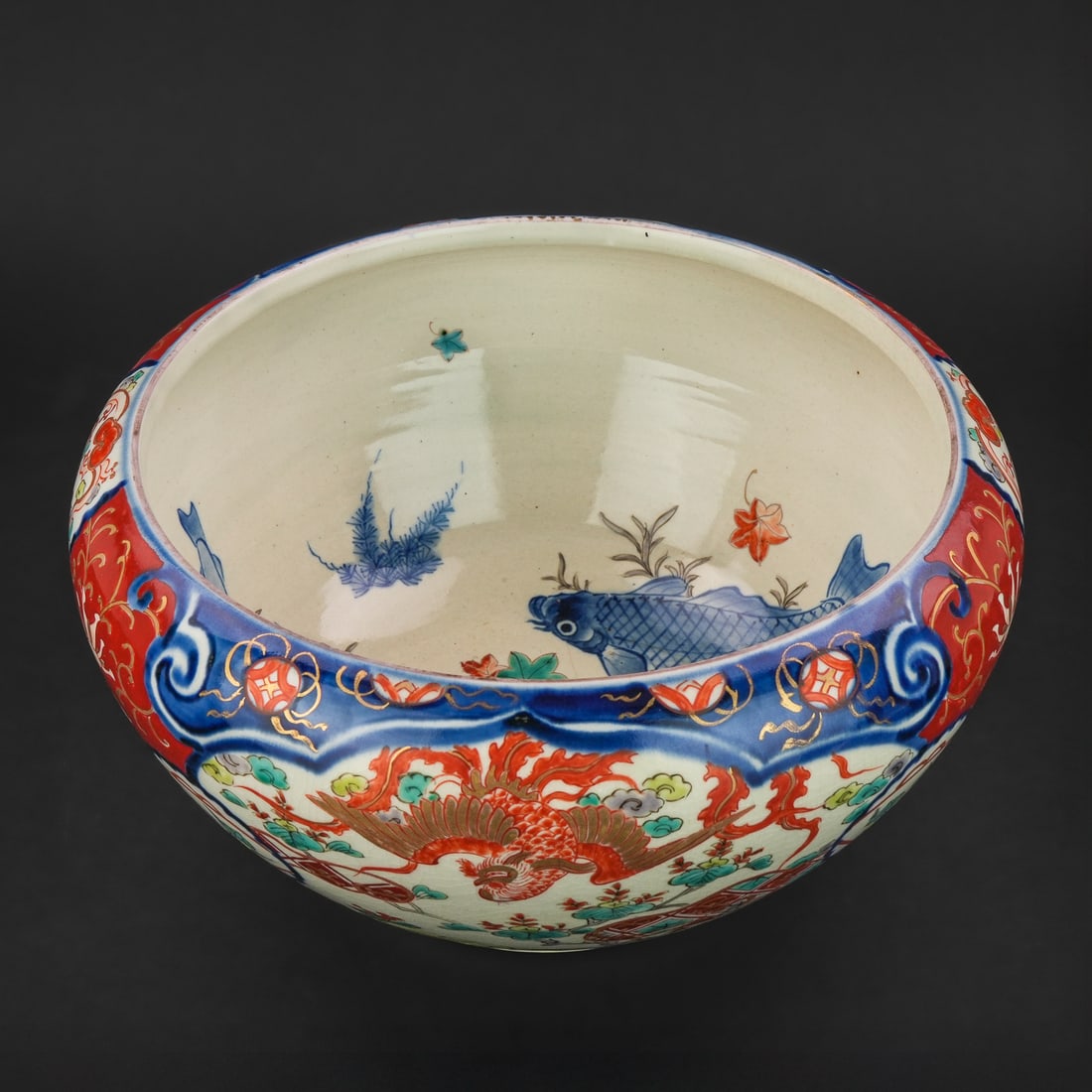 Japanese Meiji Period Imari Porcelain Bowl (1 of 1)
