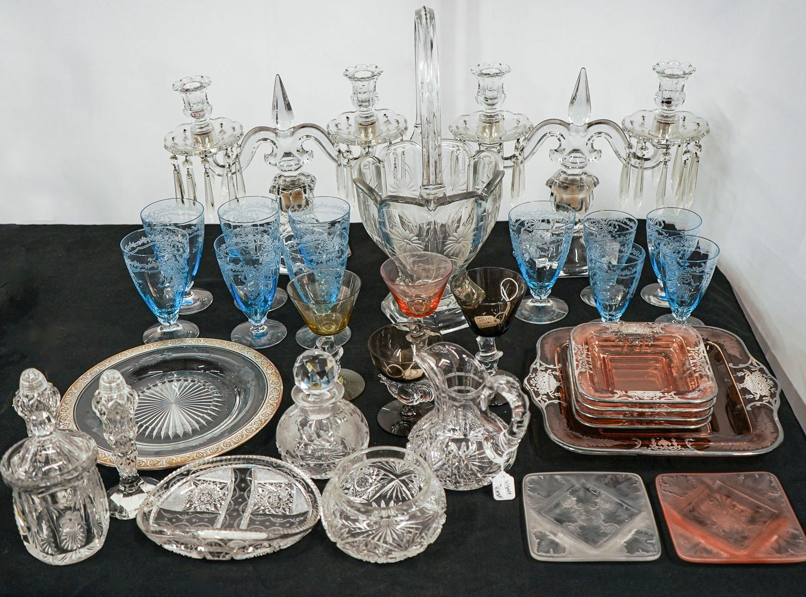 Elegant Glass Tableware incl. Heisey, ABPG (1 of 6)
