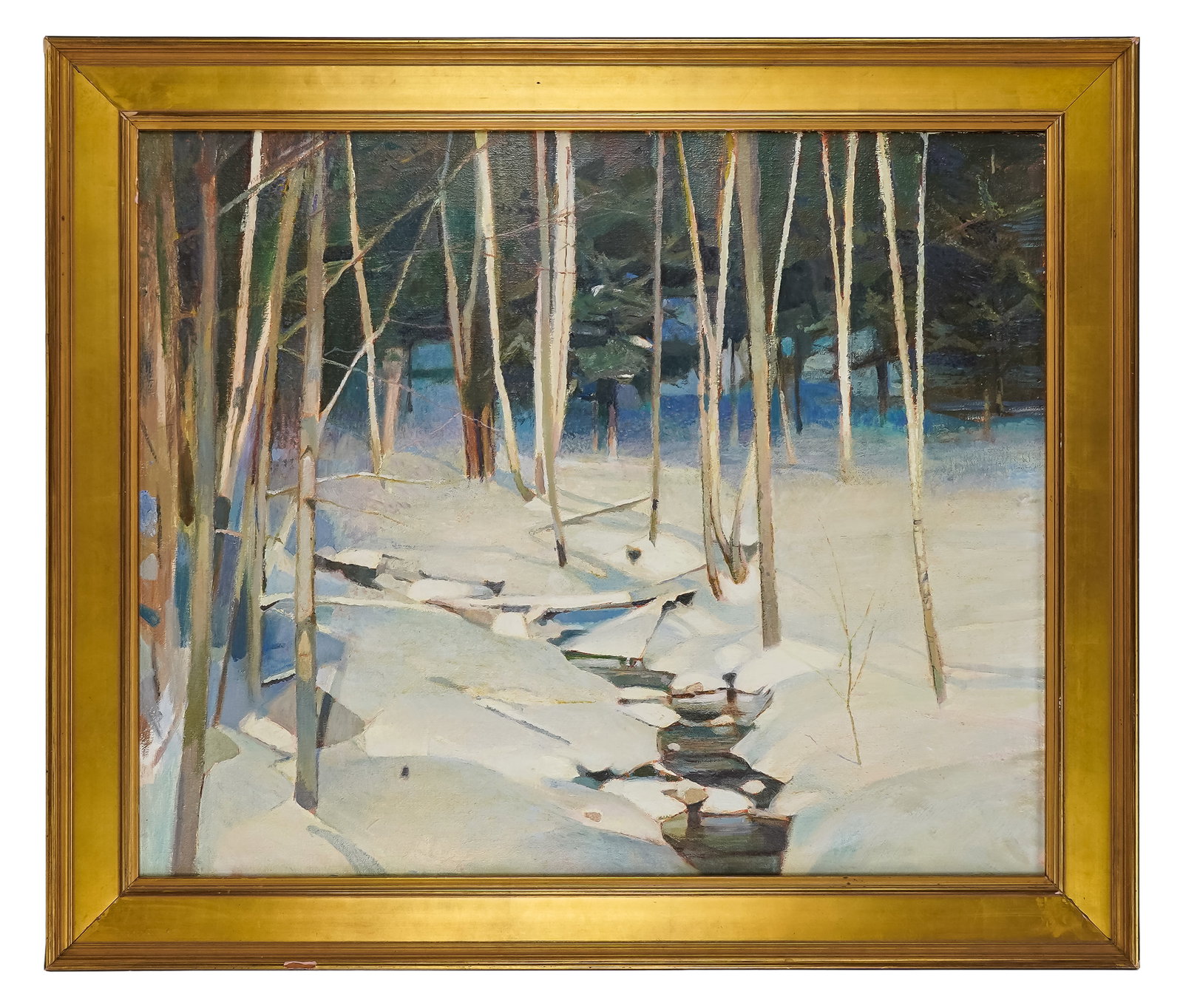 Brian Sweetland (VT 1952-2013) Winter Brook (1 of 4)