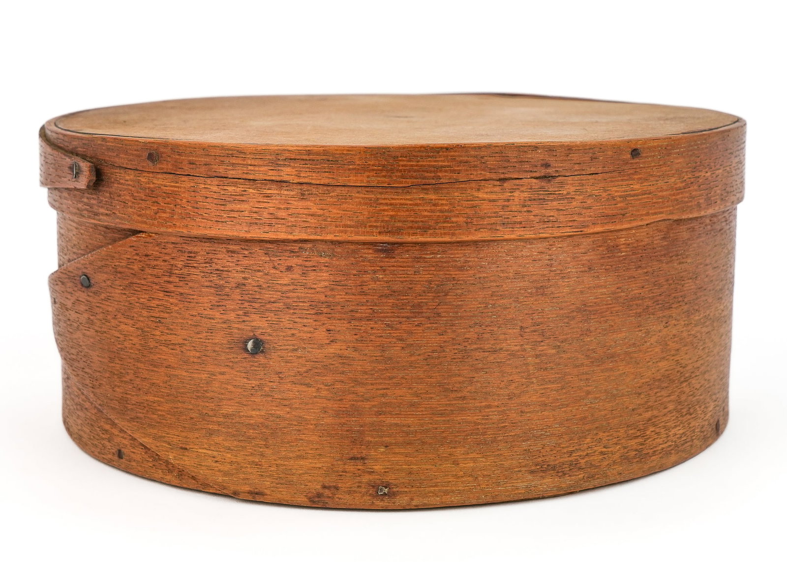 Shaker Round Box with Label - 5