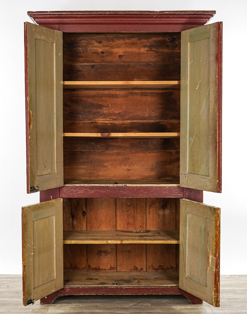 19th c two over two cupboard - 3