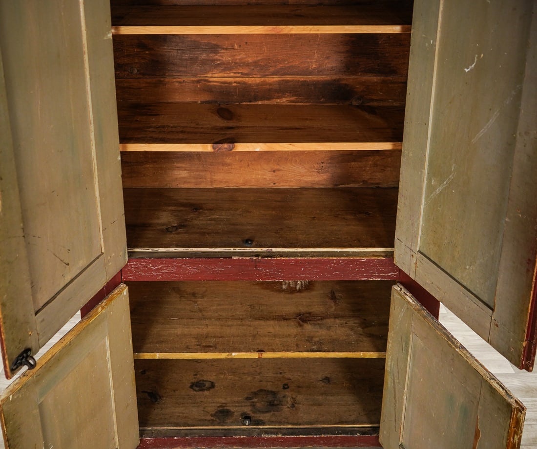 19th c two over two cupboard - 4