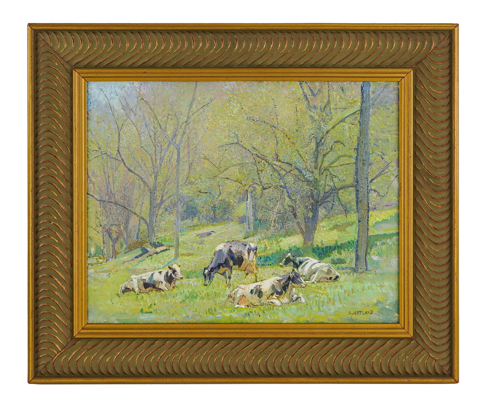 Brian Sweetland (VT 1952-2013) Early Spring Woods (1 of 1)