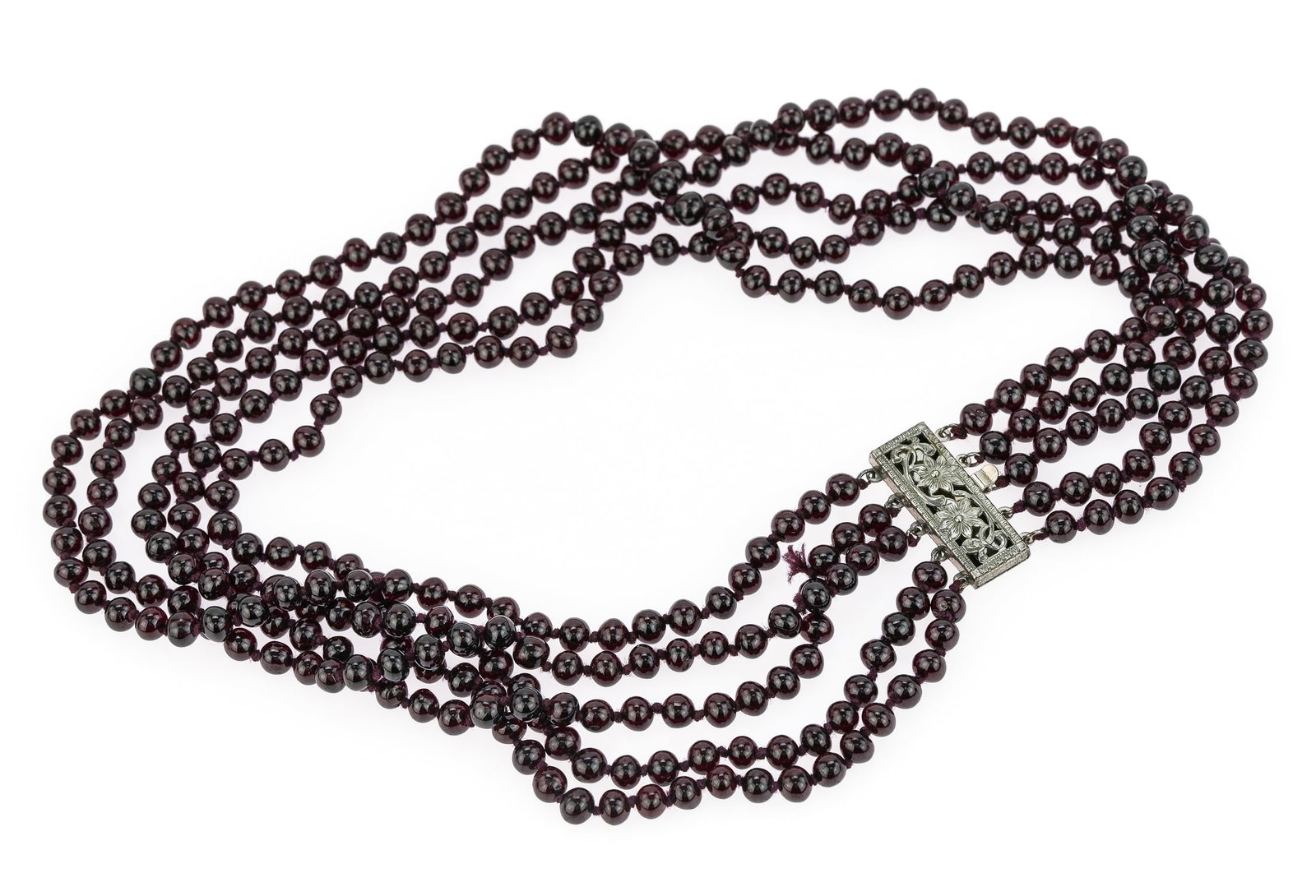 Victorian Amethyst Bead Choker (1 of 5)