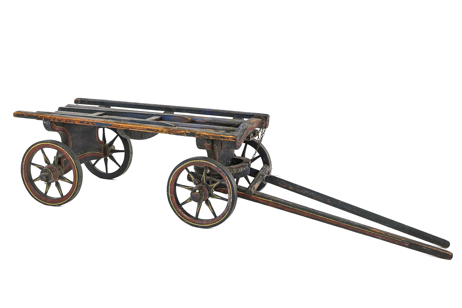 19th c Pull Toy Wagon (1 of 8)