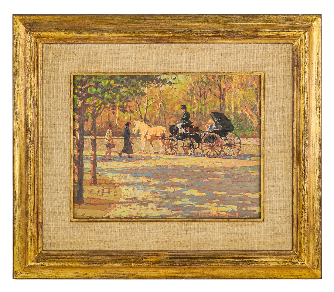 David Bareford (AM 1947-) Central Park Woods (1 of 1)