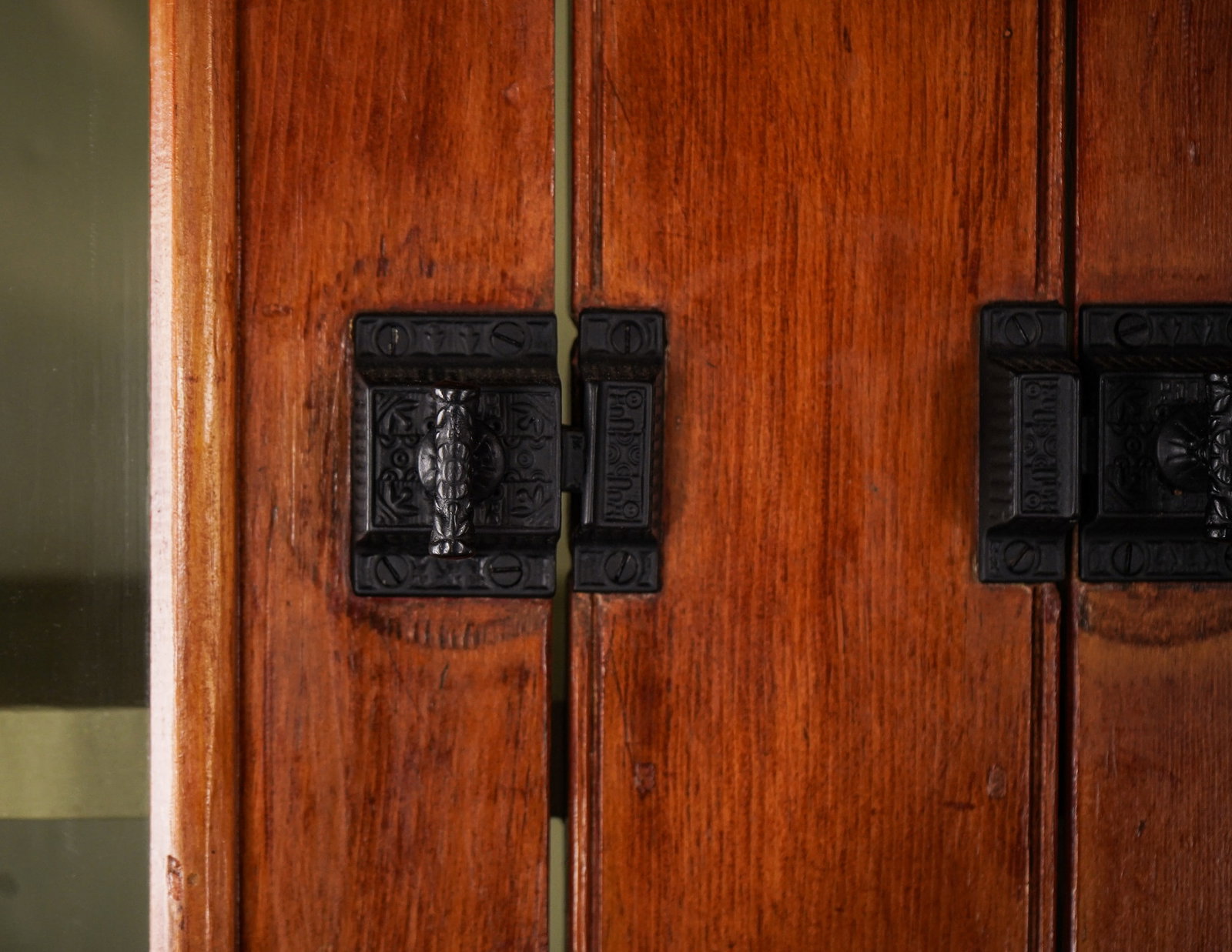 19th c Pine Two Part Stepback Cupboard - 6