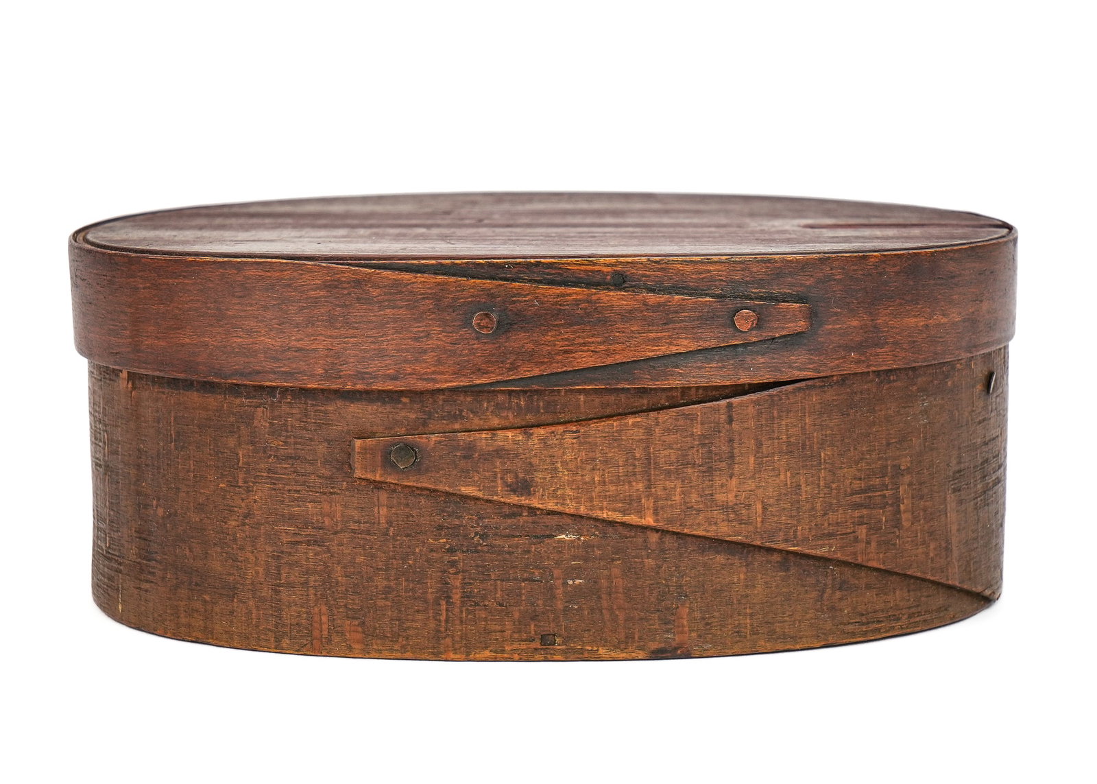 Shaker Finger Lapped Oval Box (1 of 1)