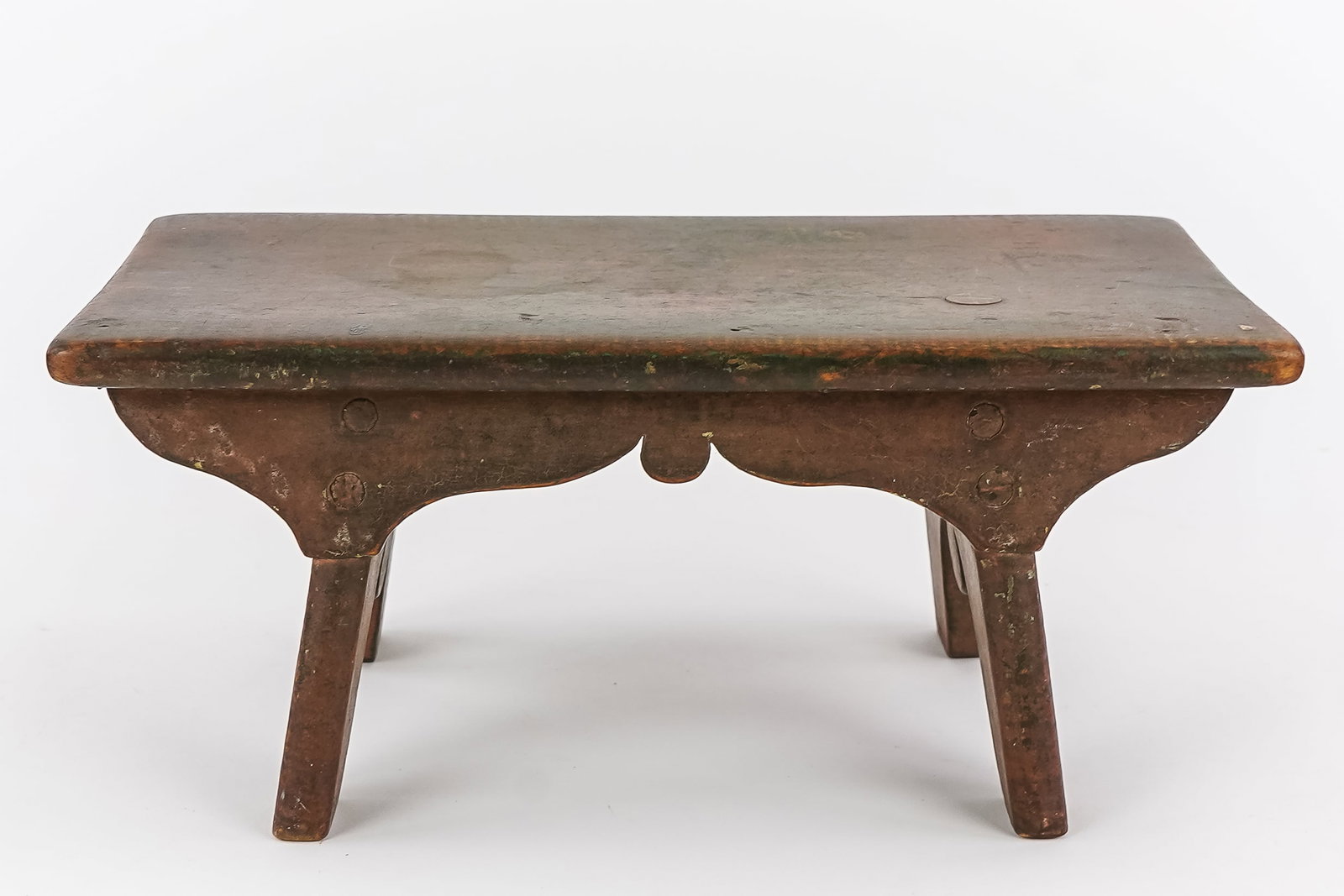 19th c Wall Box, Cricket, Knife Box - 10