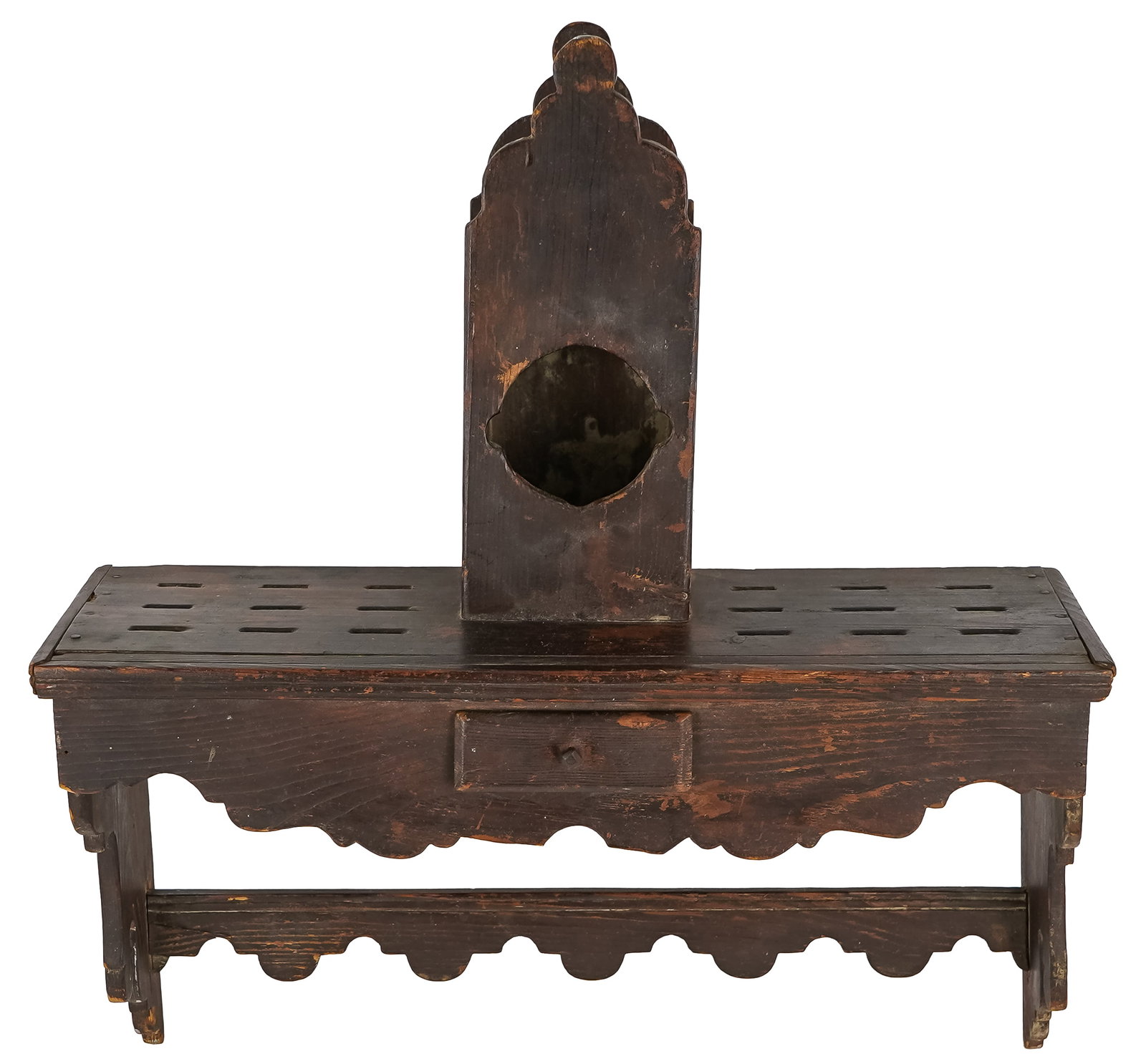 19th c Irish Spoon Rack - 2