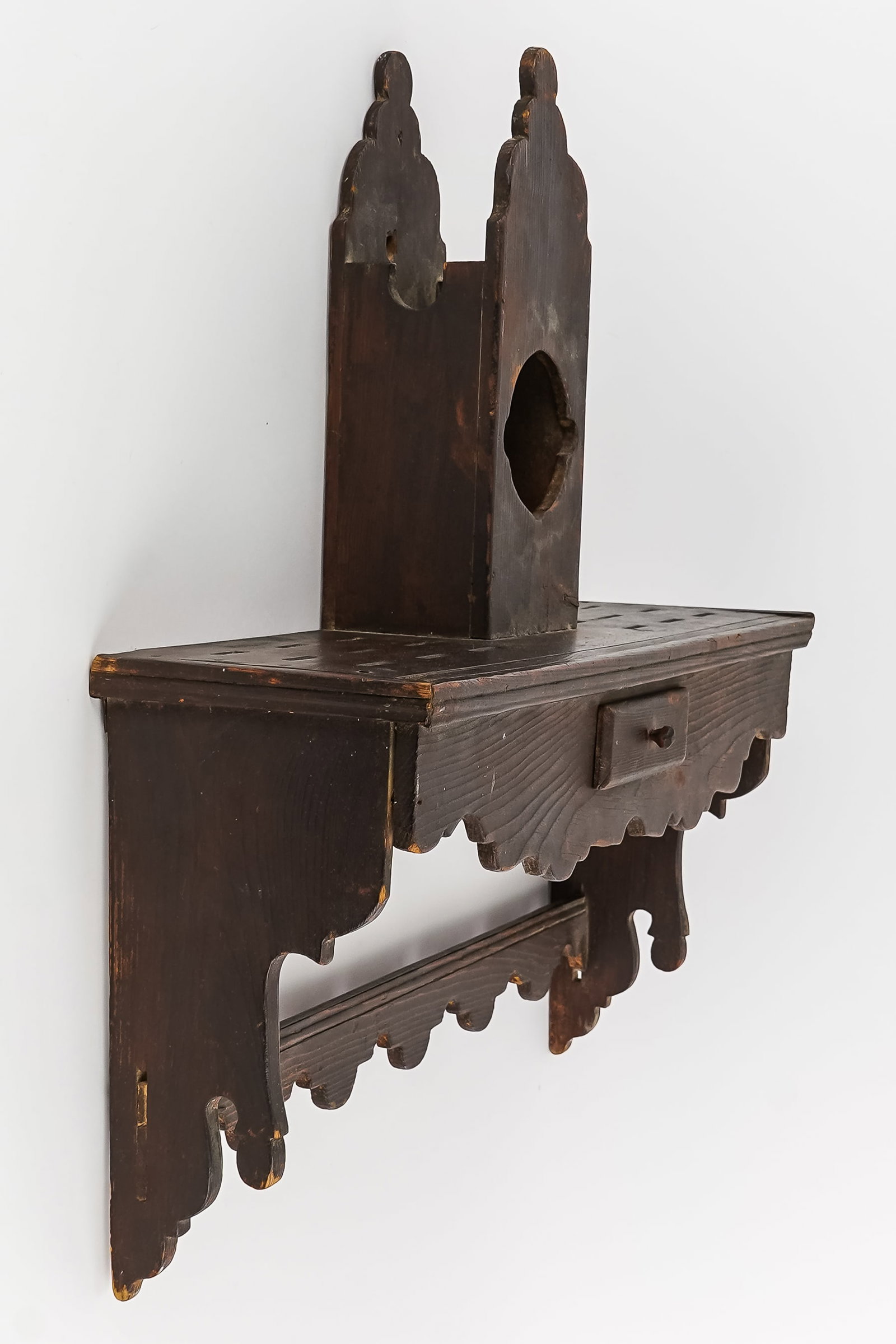 19th c Irish Spoon Rack - 4