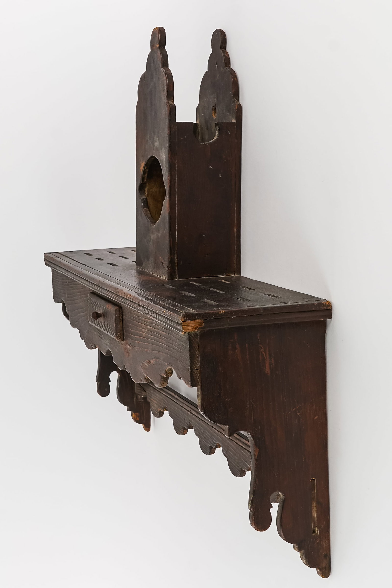 19th c Irish Spoon Rack - 5