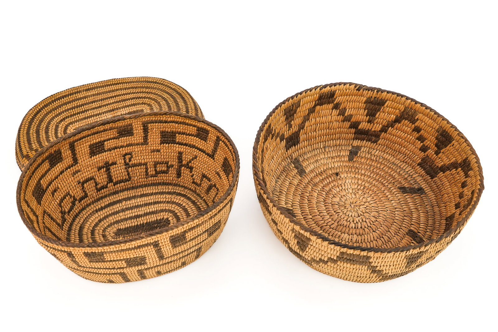 Pima Native American Indian Baskets - 2
