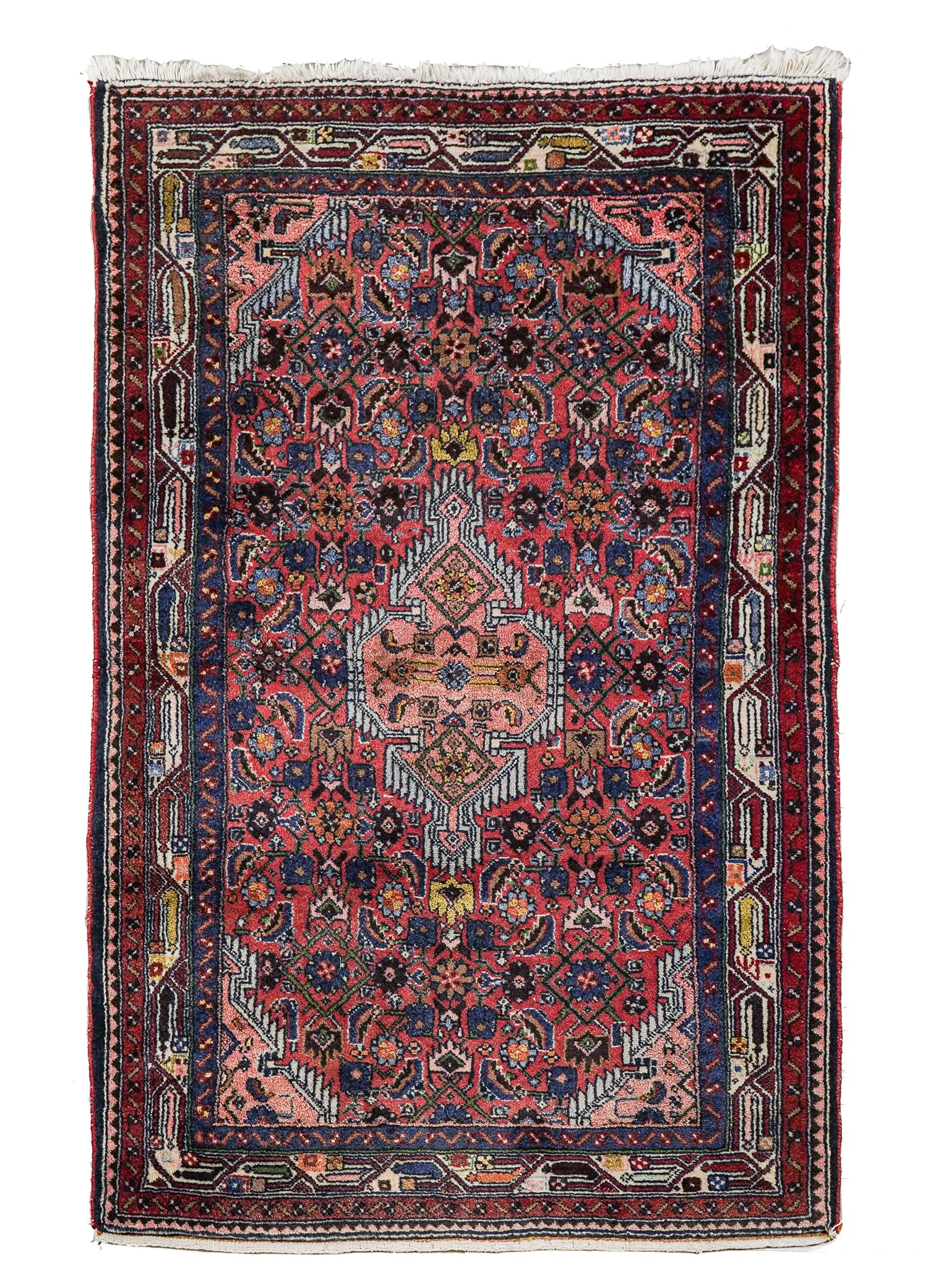 Late 20th c Persian Hamadan Area Rug (1 of 1)