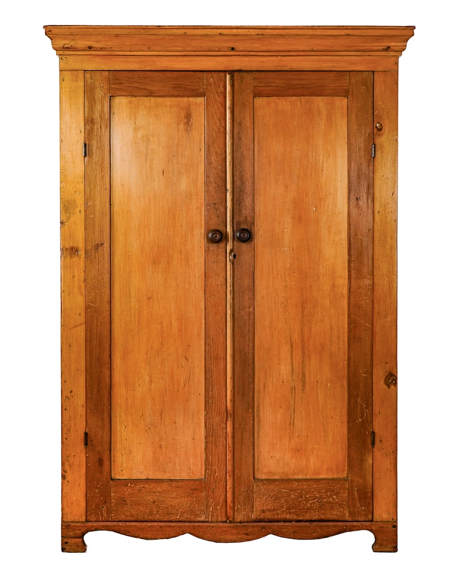 19th c Pine Jelly Cupboard (1 of 5)