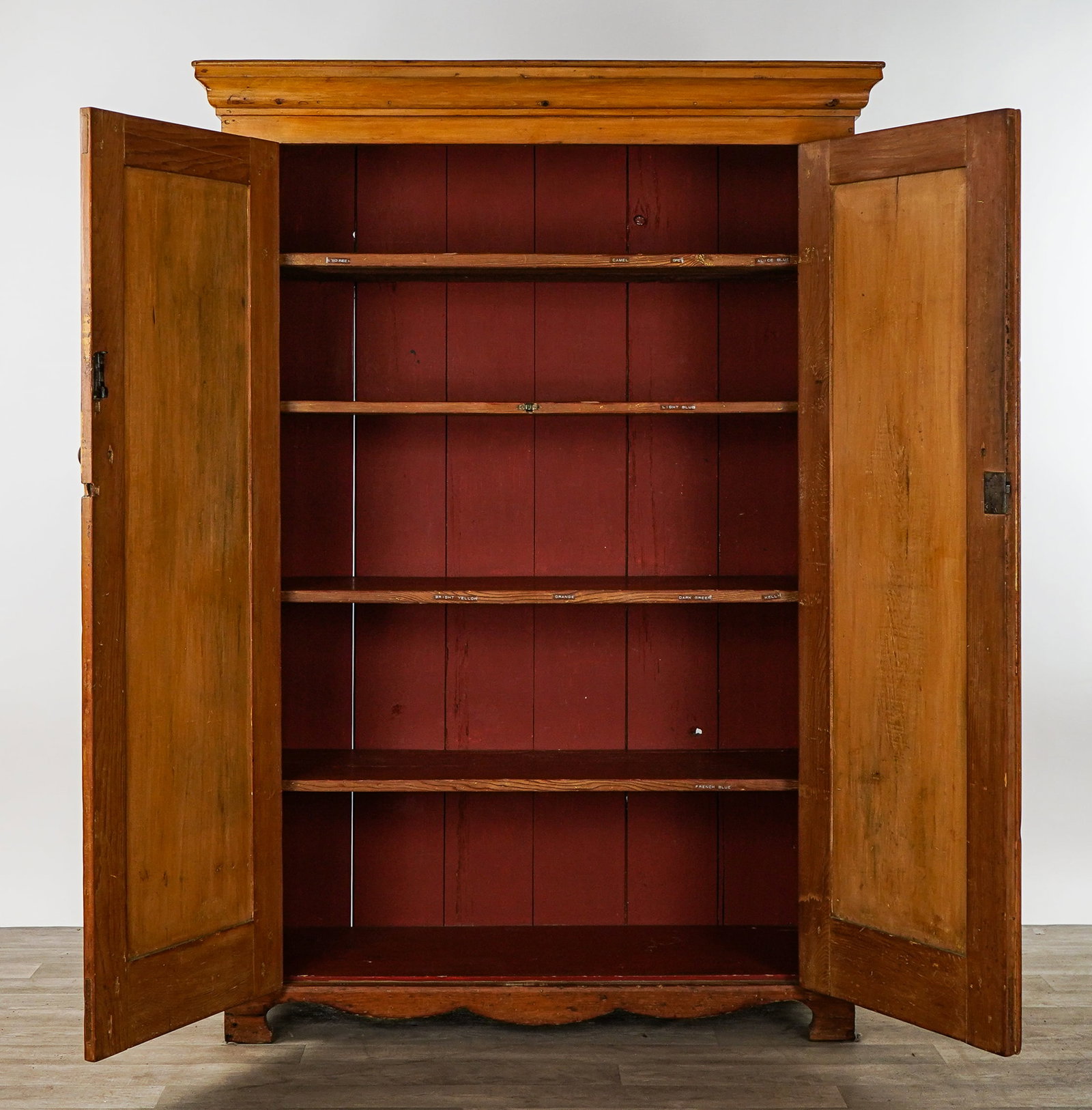 19th c Pine Jelly Cupboard - 3