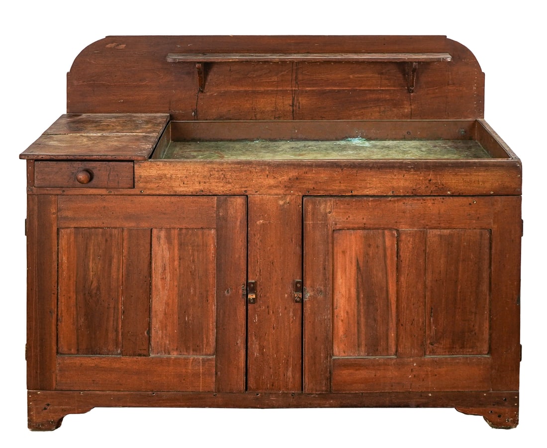 19th c pine Dry Sink (1 of 7)