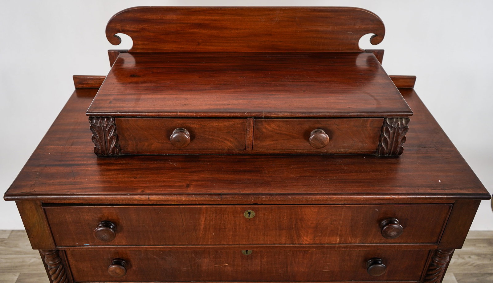 Sheraton Cherry Deck Top Chest - 3