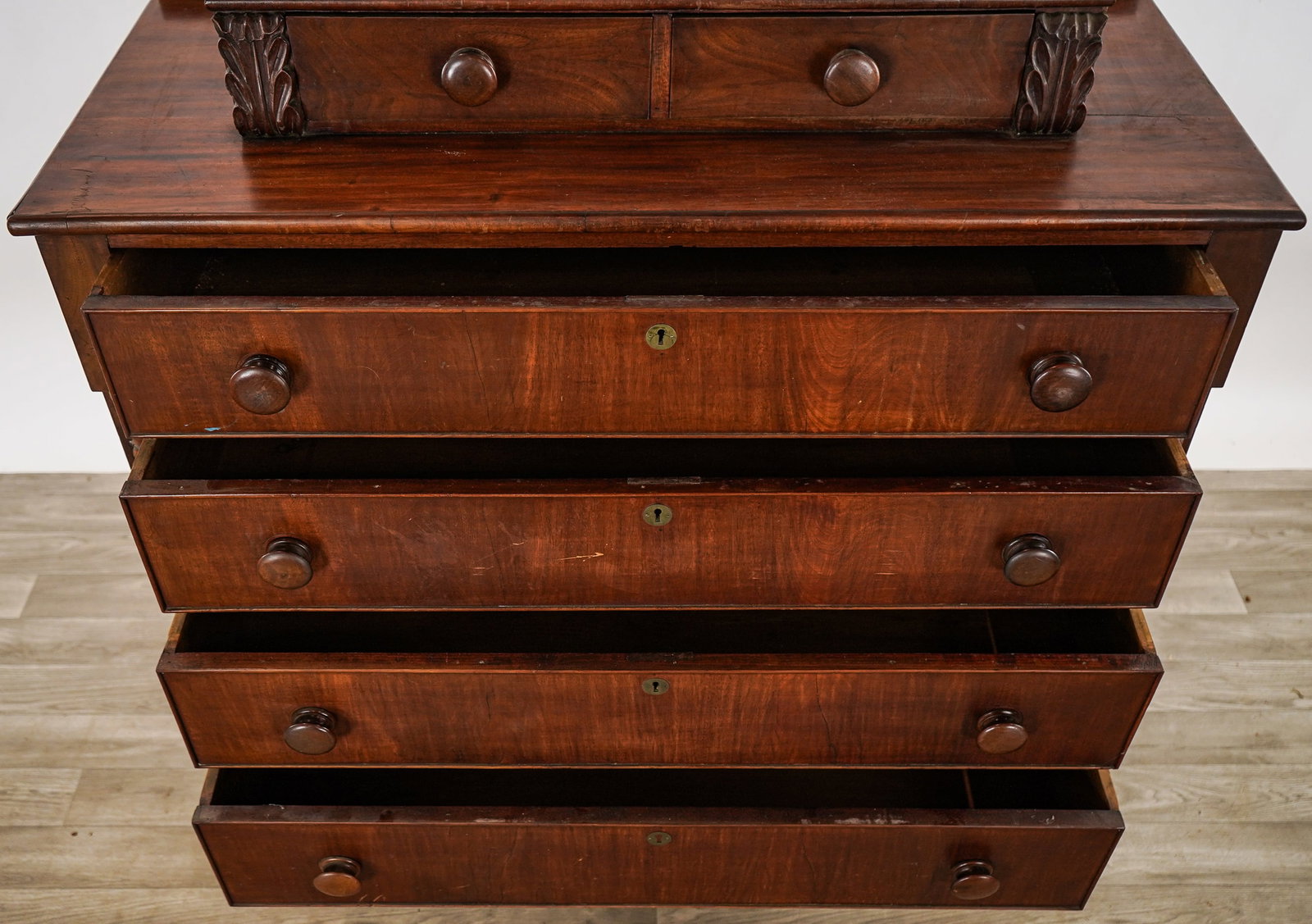 Sheraton Cherry Deck Top Chest - 5