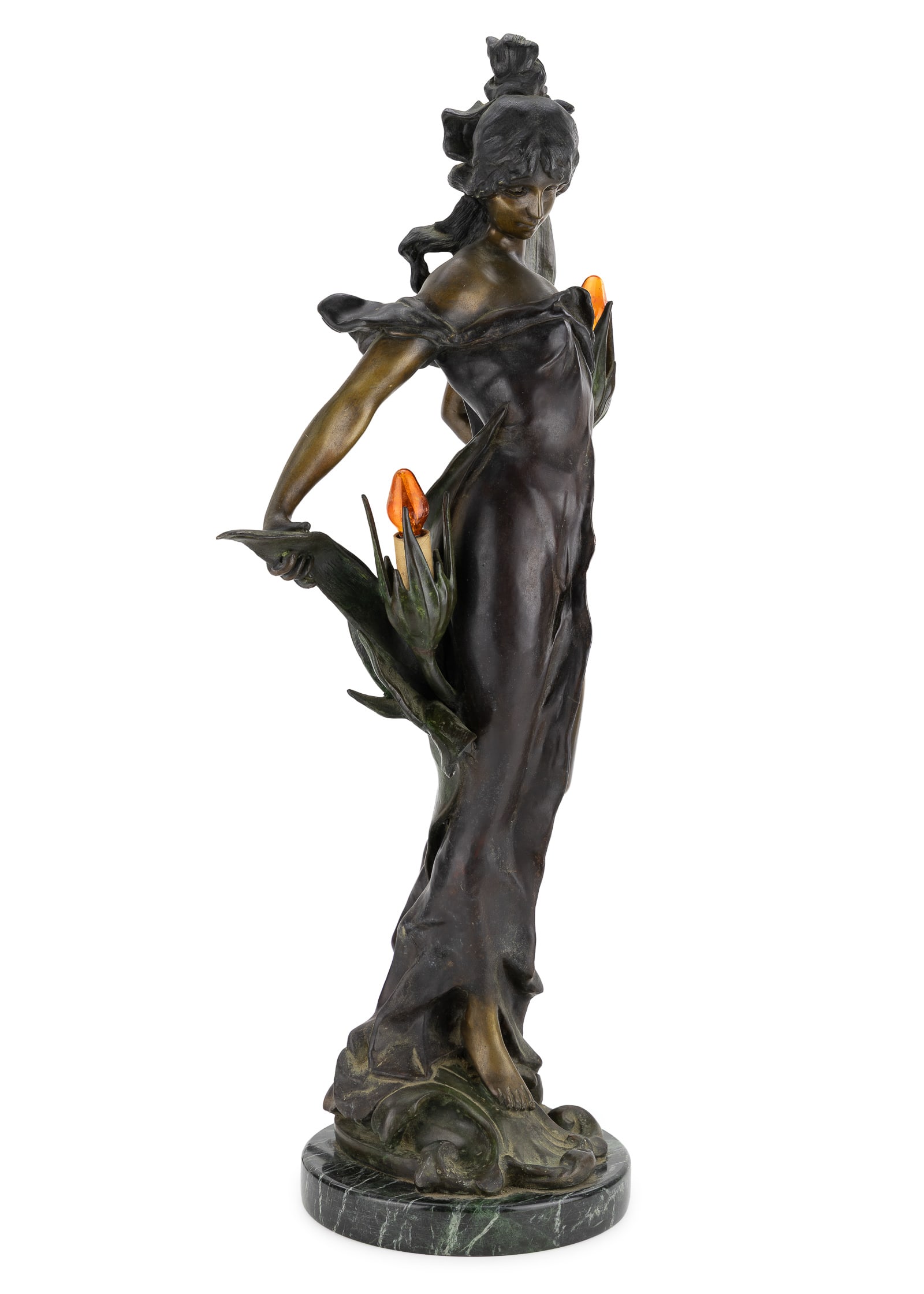 After Pierre Roche Figural Table Lamp - 7