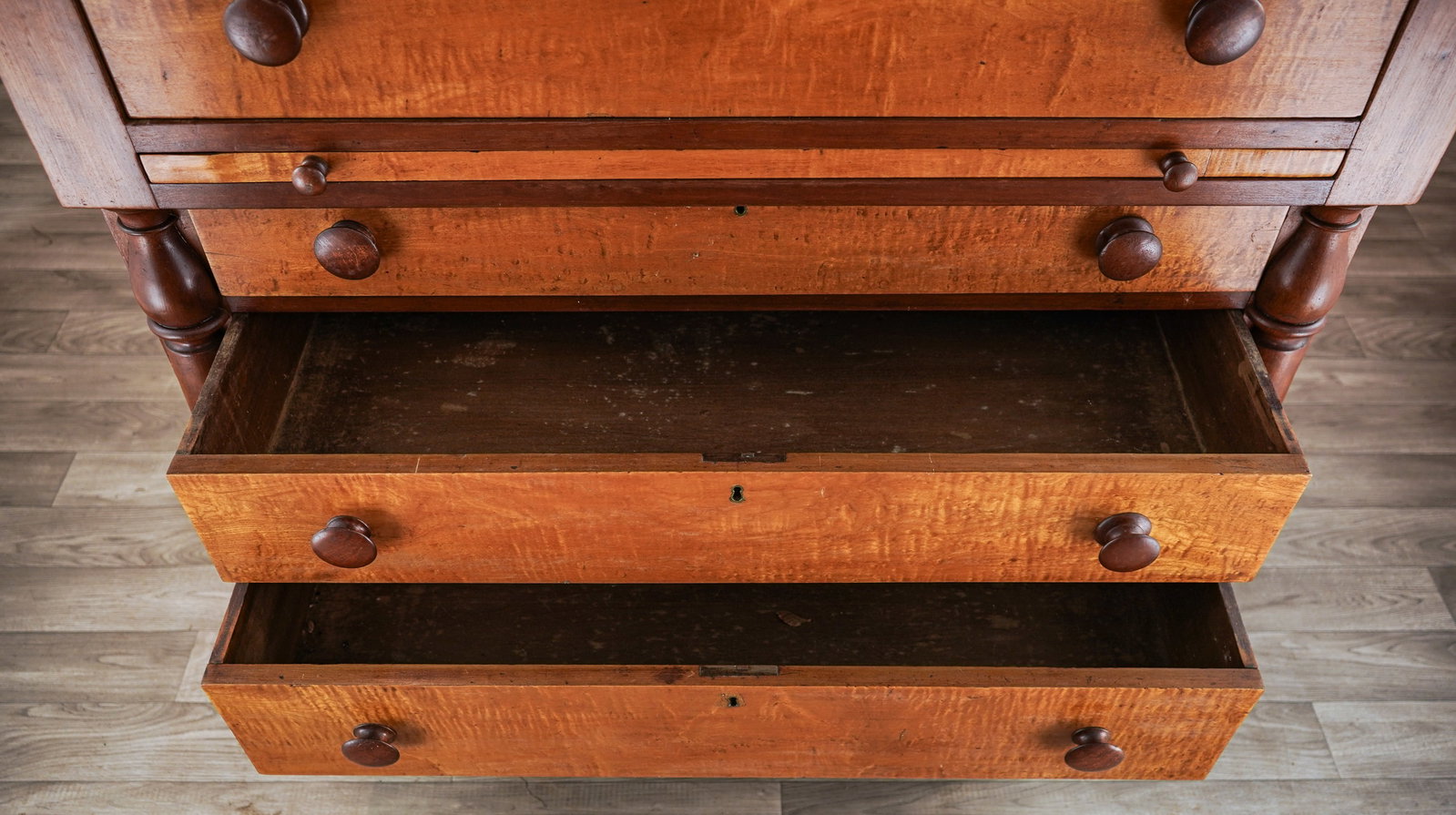 Sheraton Empire Transitional Chest - 3