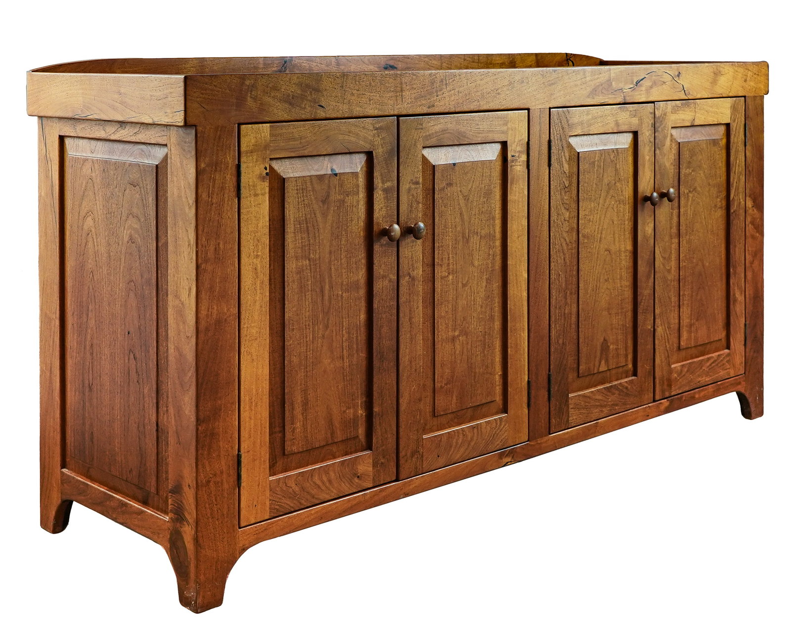 Custom Built Walnut Dry Sink - 2