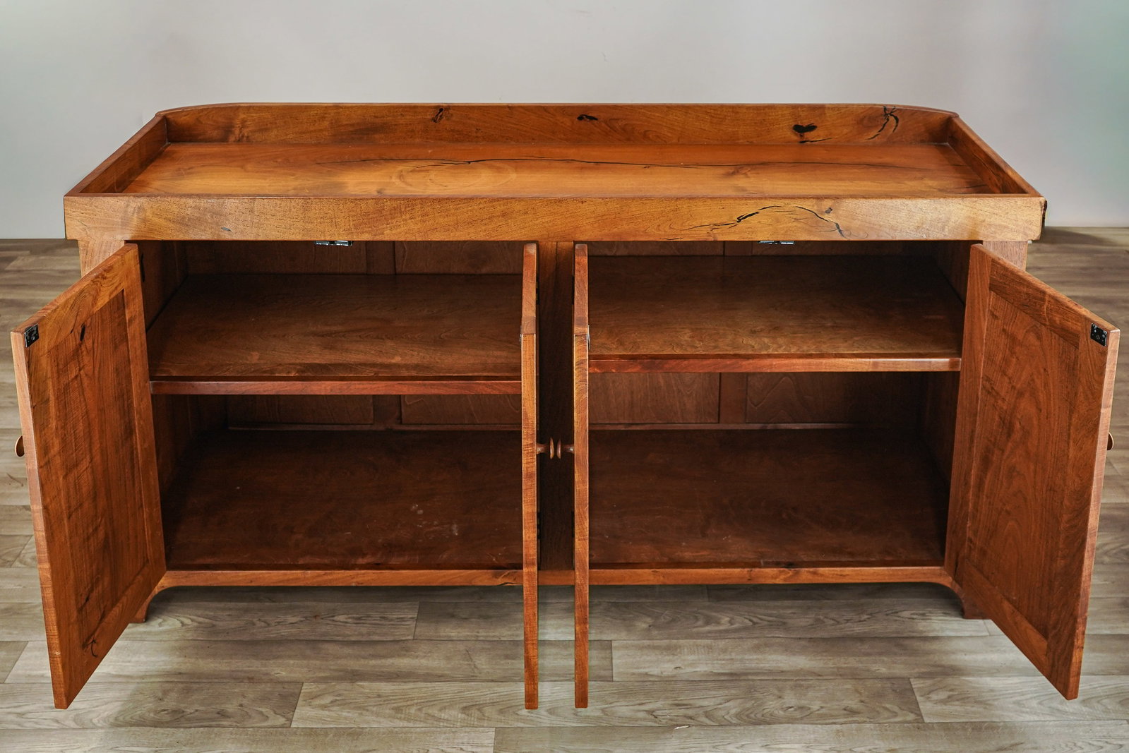 Custom Built Walnut Dry Sink - 4