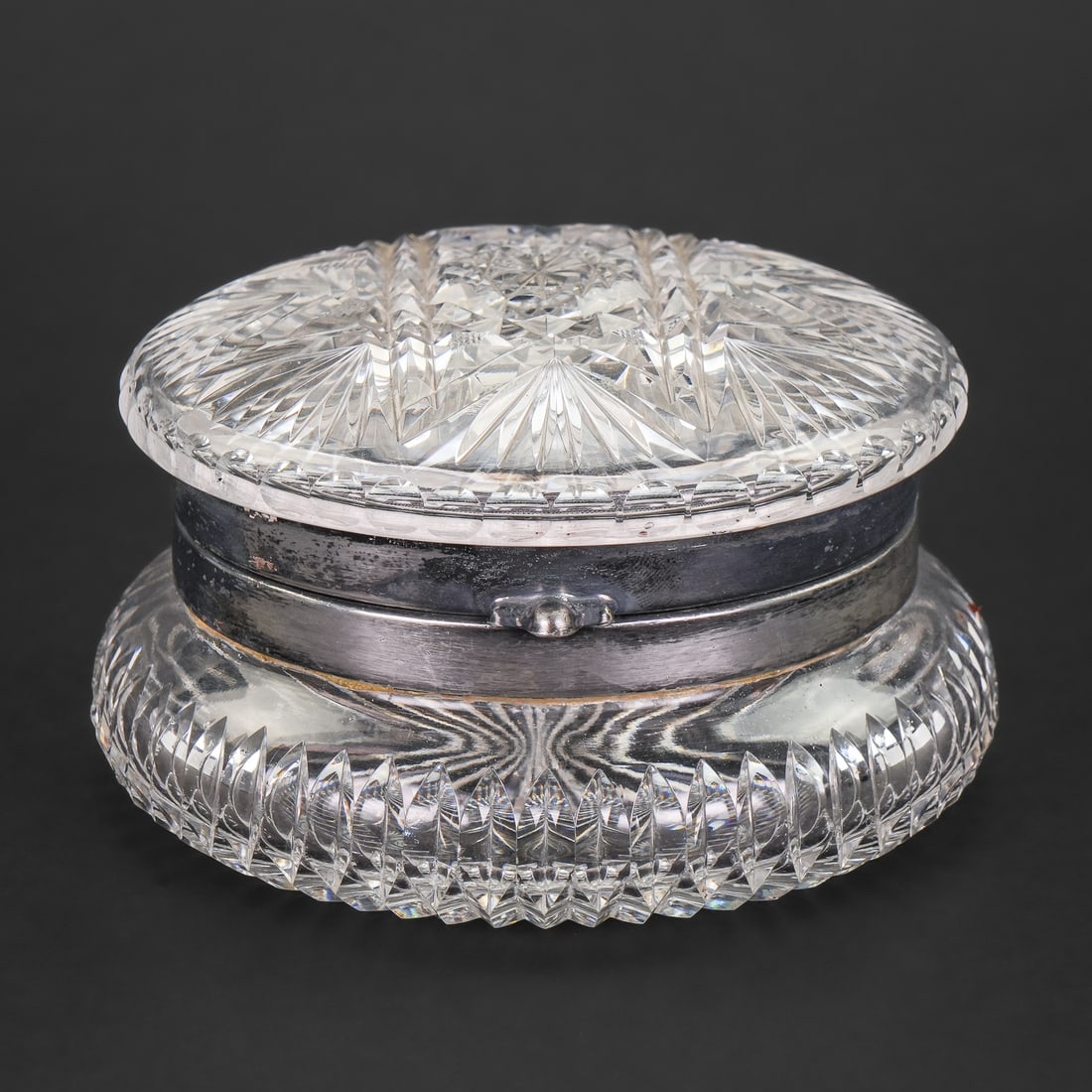 Pairpoint Brilliant Cut Glass Dresser Box (1 of 7)