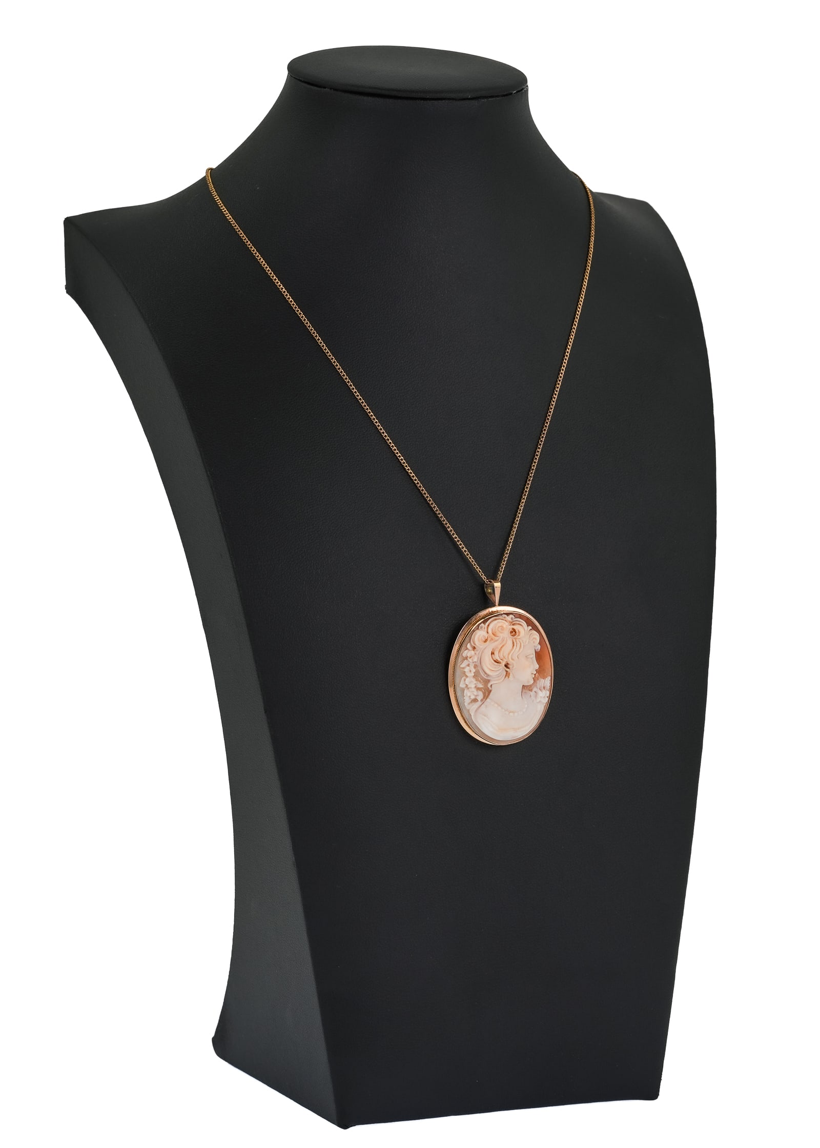 14k Cameo & Chain - 2