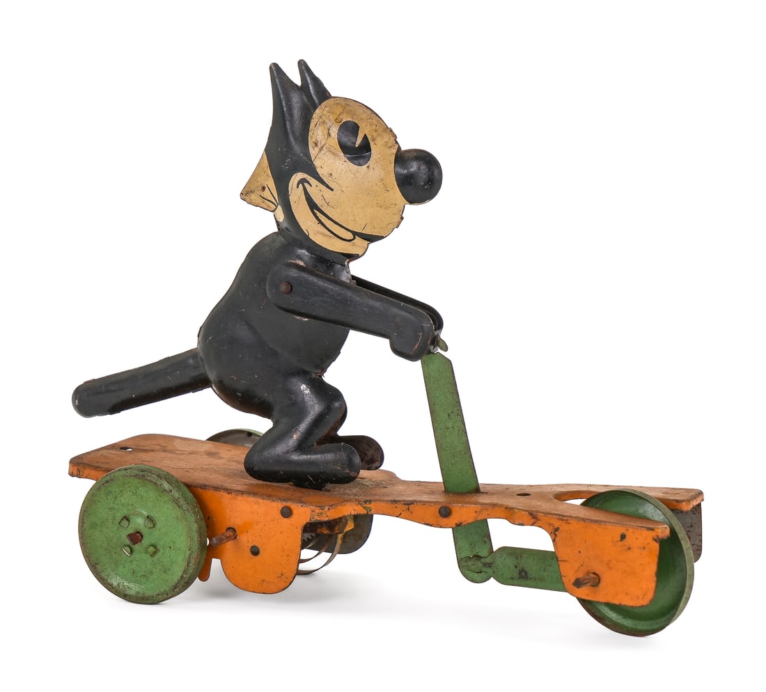 J Chein Felix the Cat Tin Windup Toy (1 of 6)