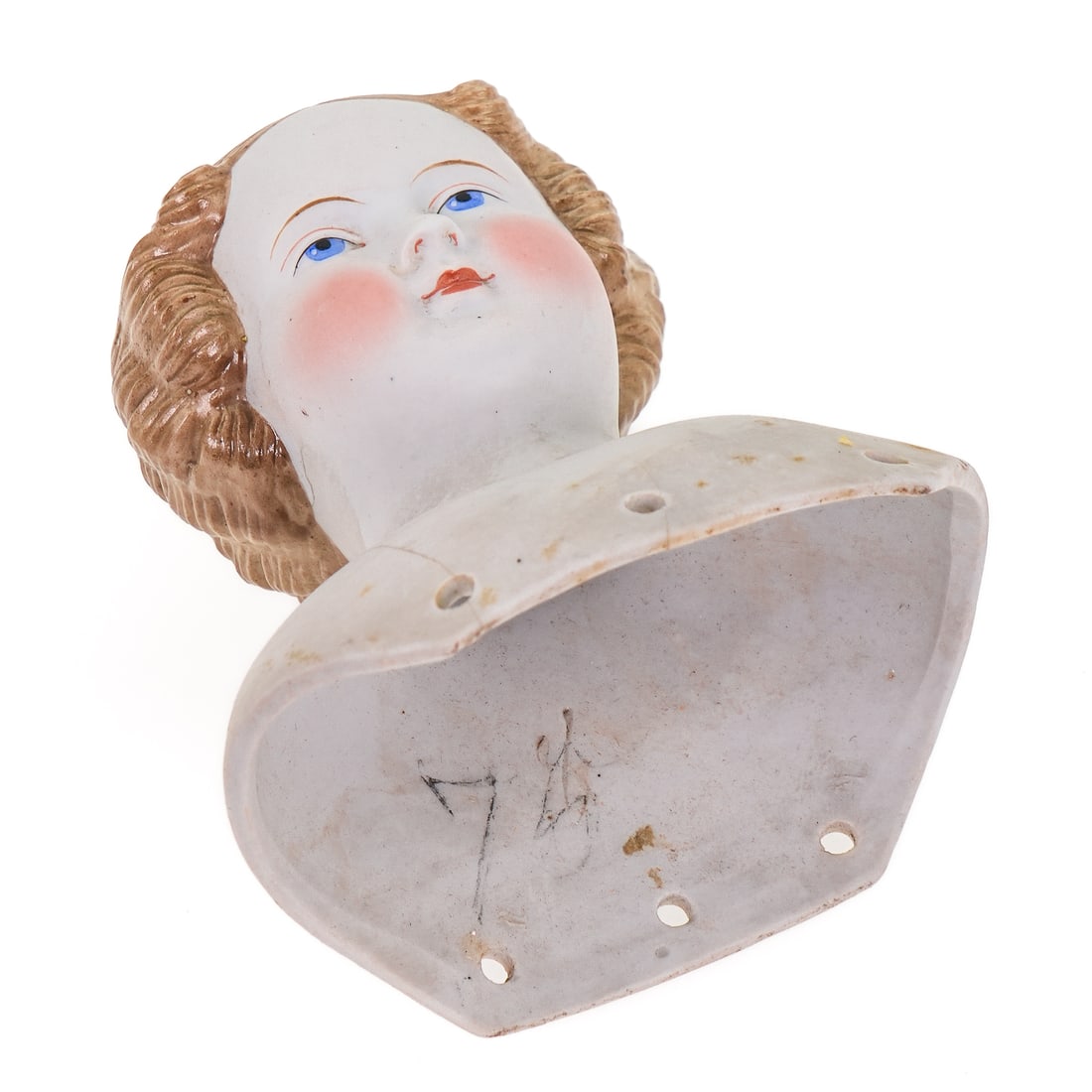 Mid 19th c Parian Bisque Dolls - 5