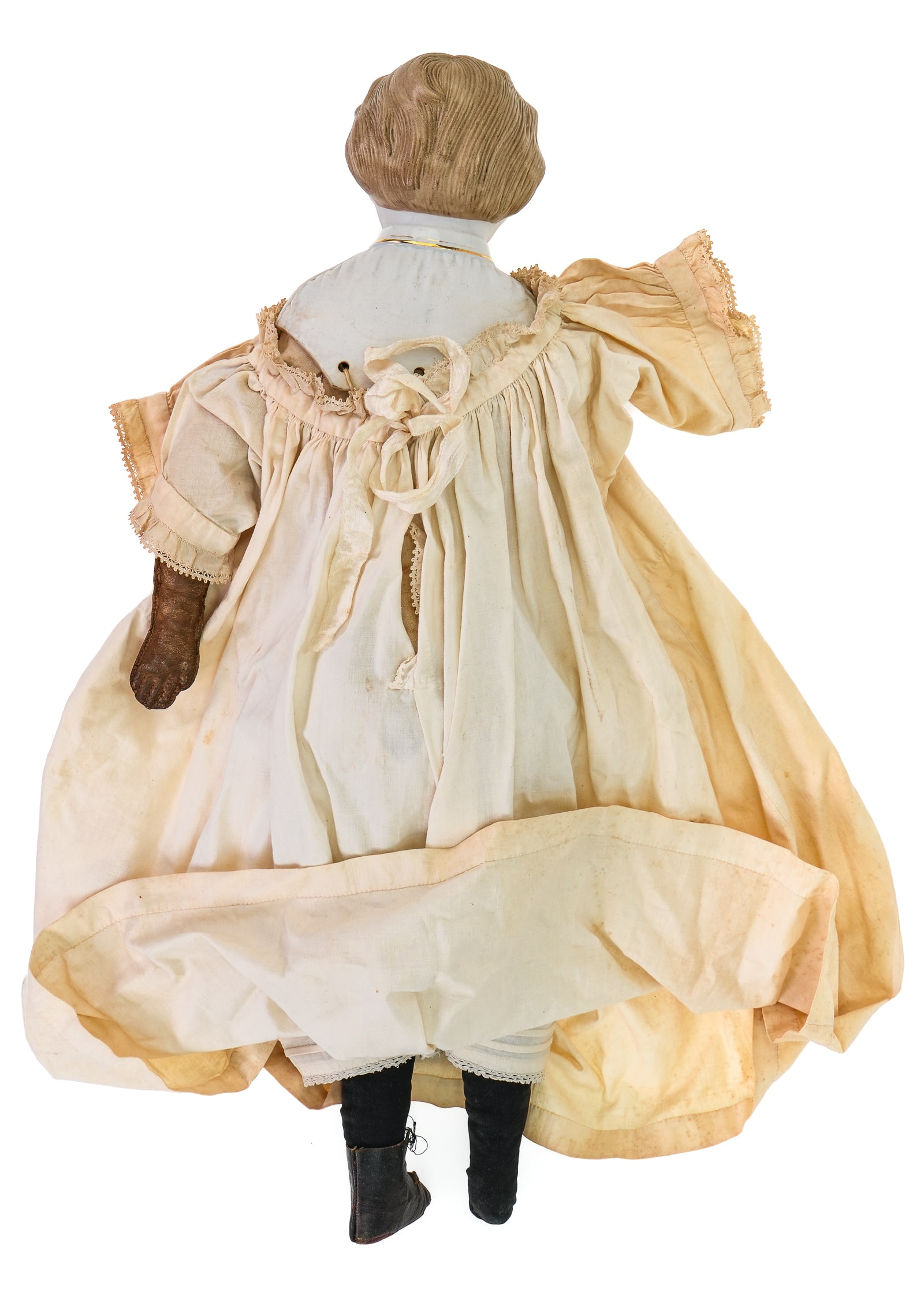 Mid 19th c Parian Bisque Dolls - 9