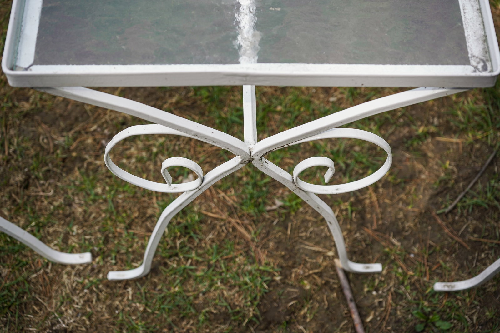 Three Iron Patio Side Tables - 3
