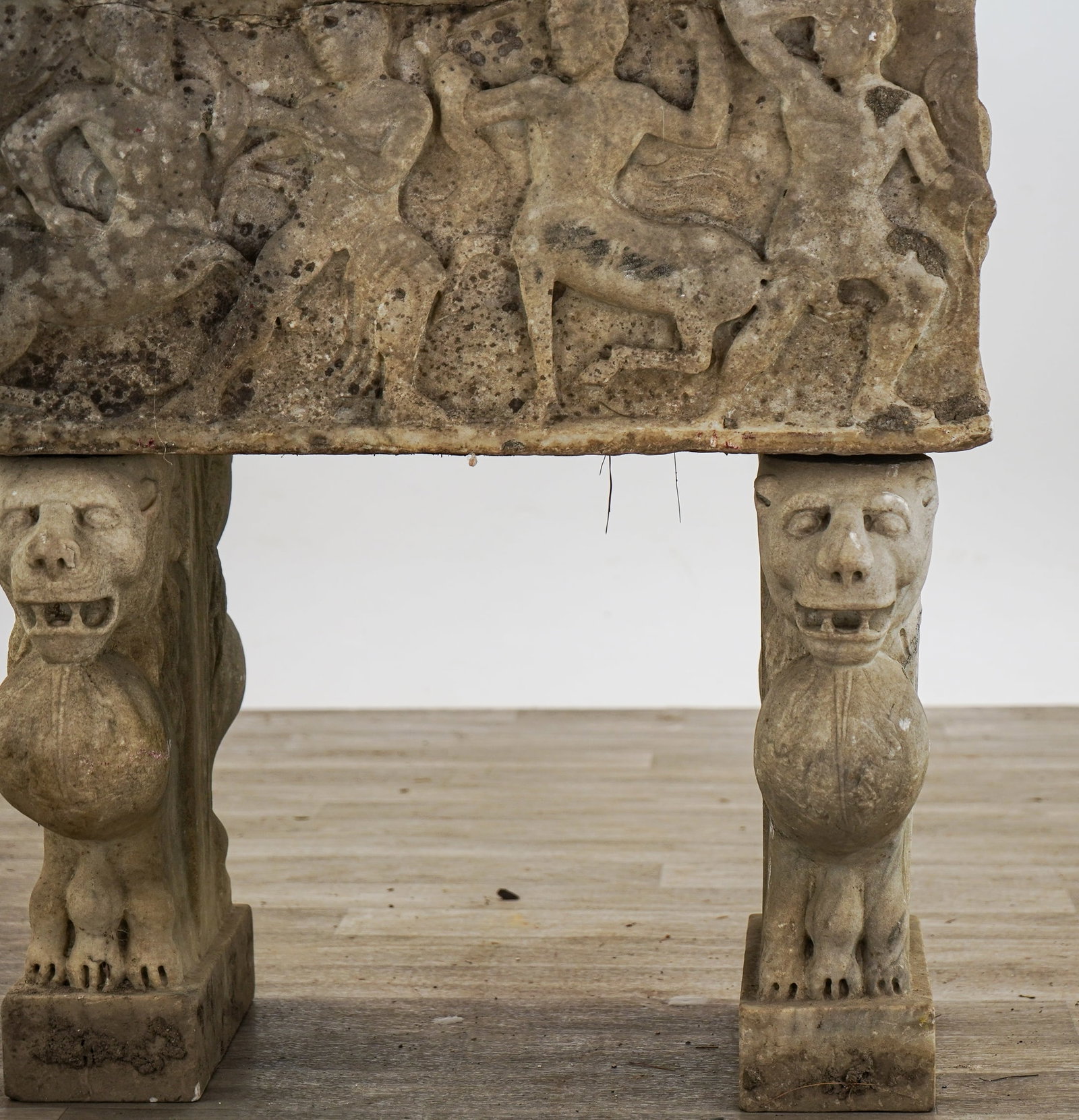 Etruscan Style Marble Planter - 3