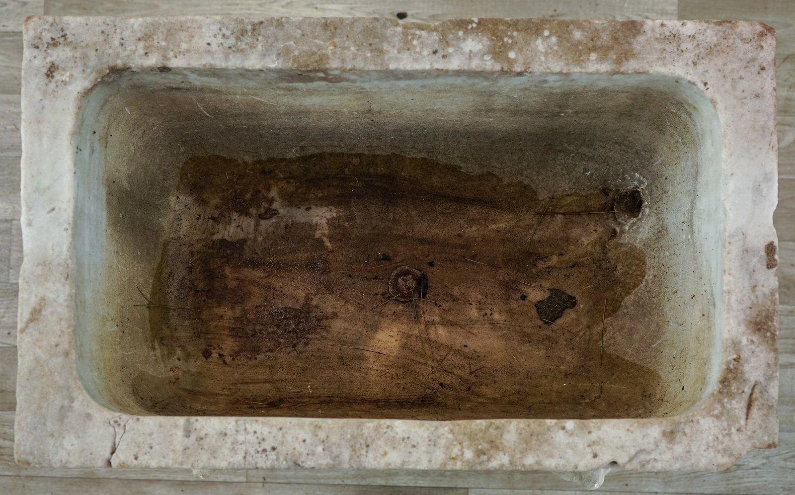 Etruscan Style Marble Planter - 5