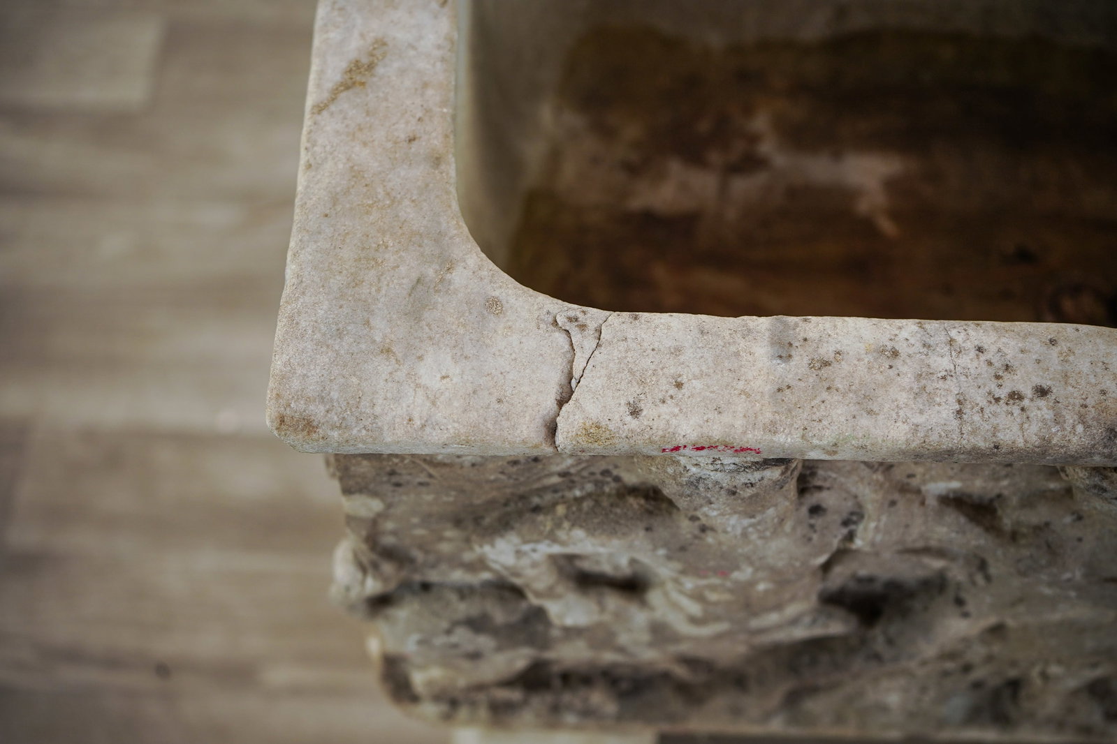 Etruscan Style Marble Planter - 6