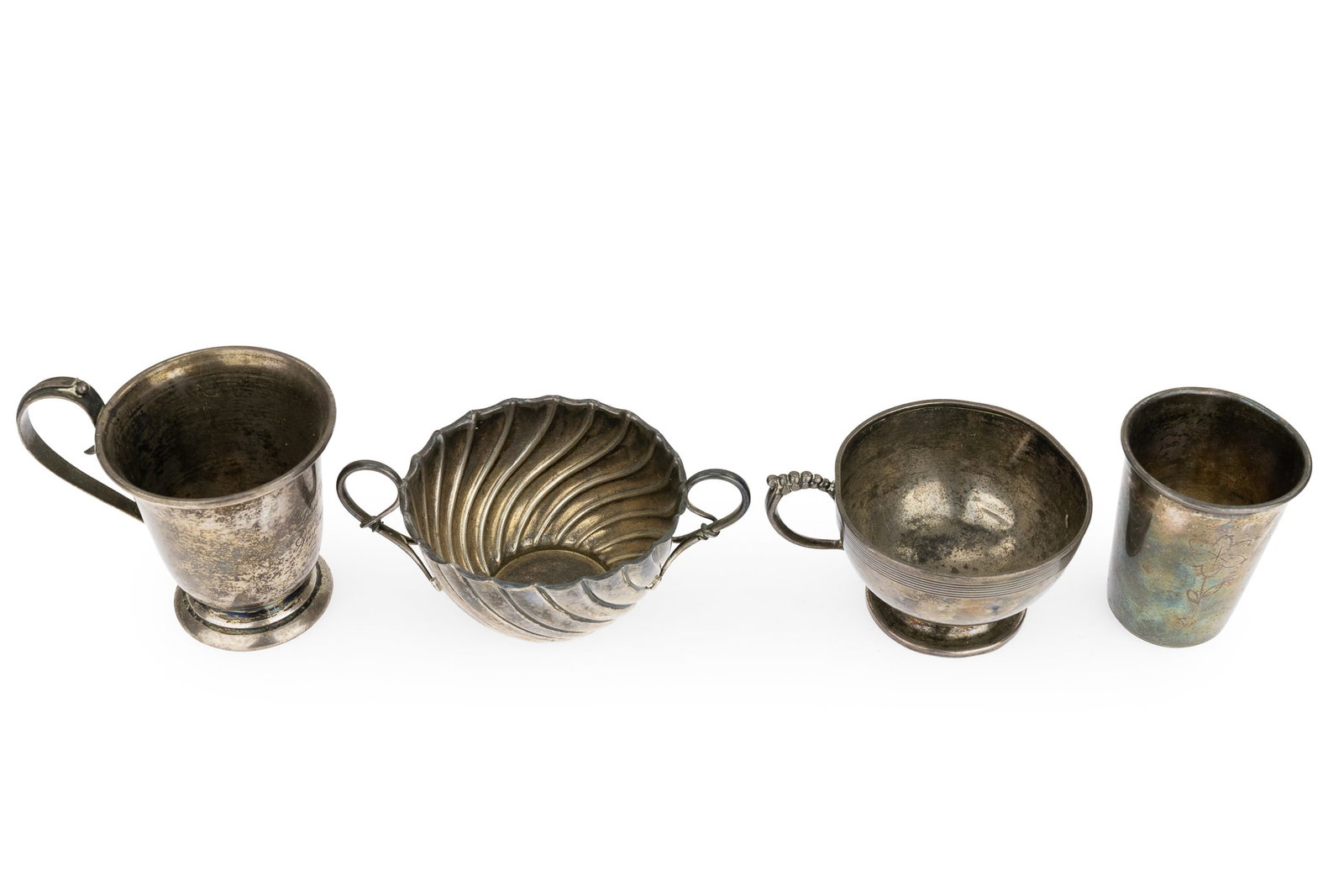4 pcs. of Sterling Silver Hollowware (1 of 7)