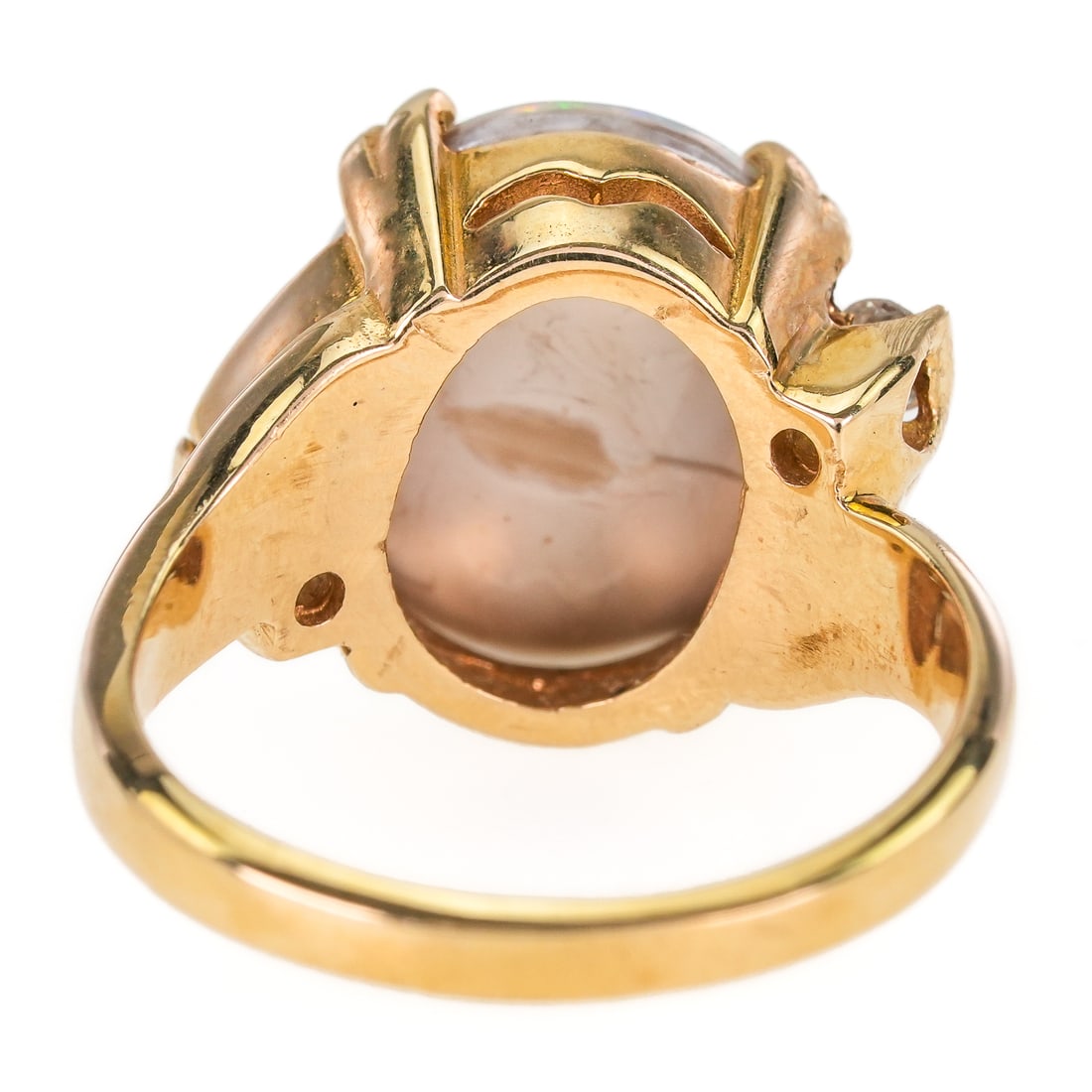 14k Opal & Diamond Ring - 6