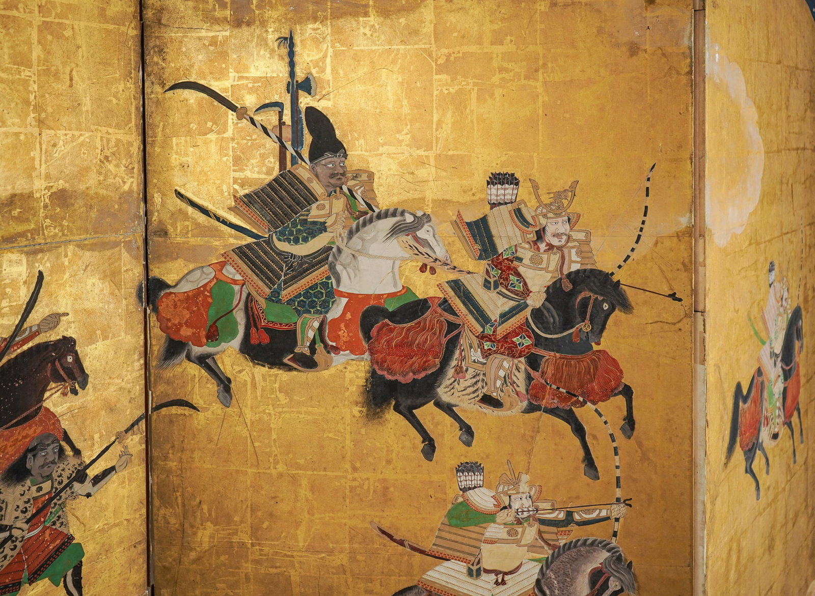 Japanese Edo Period Folding Screen - 2