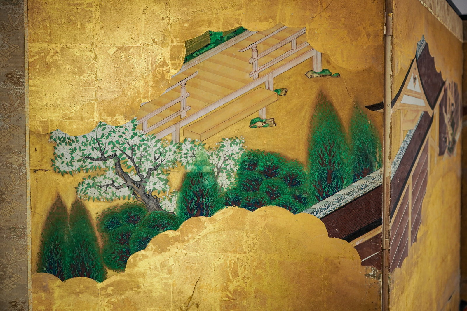 Japanese Edo Period Folding Screen - 4
