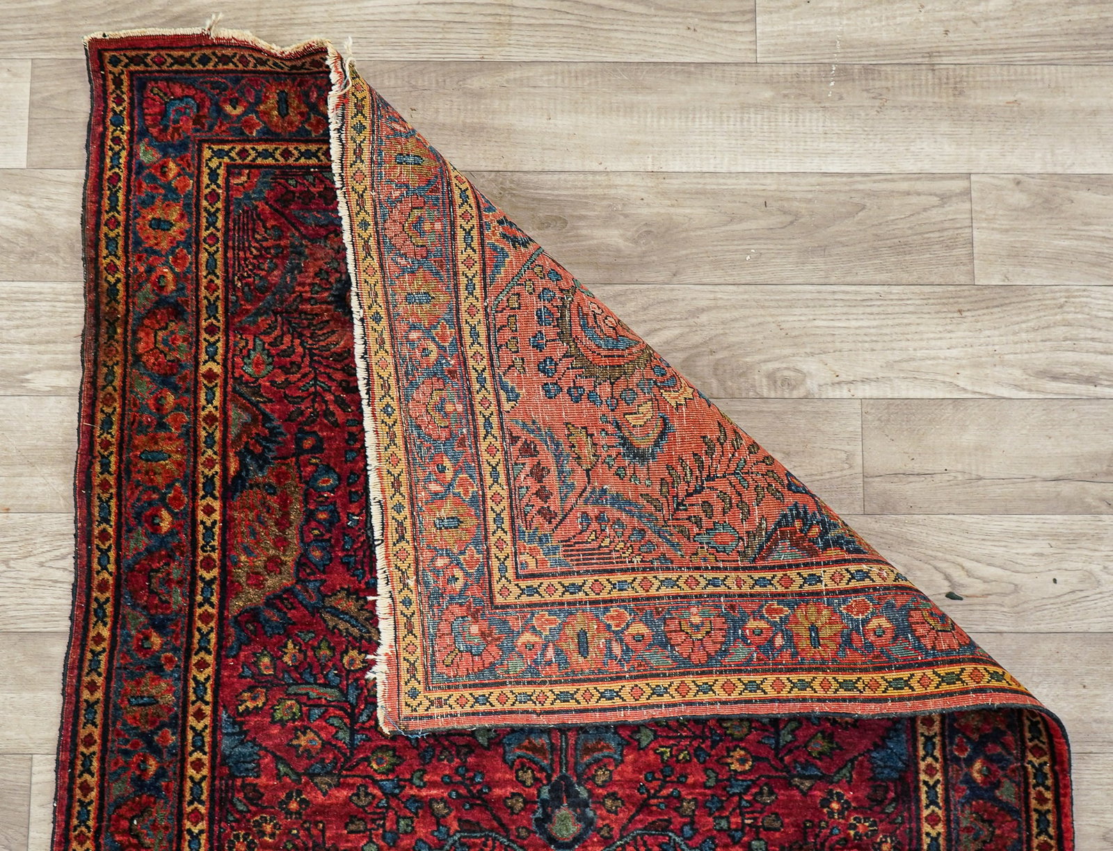 Early 20th c Persian Sarouk Runner - 4