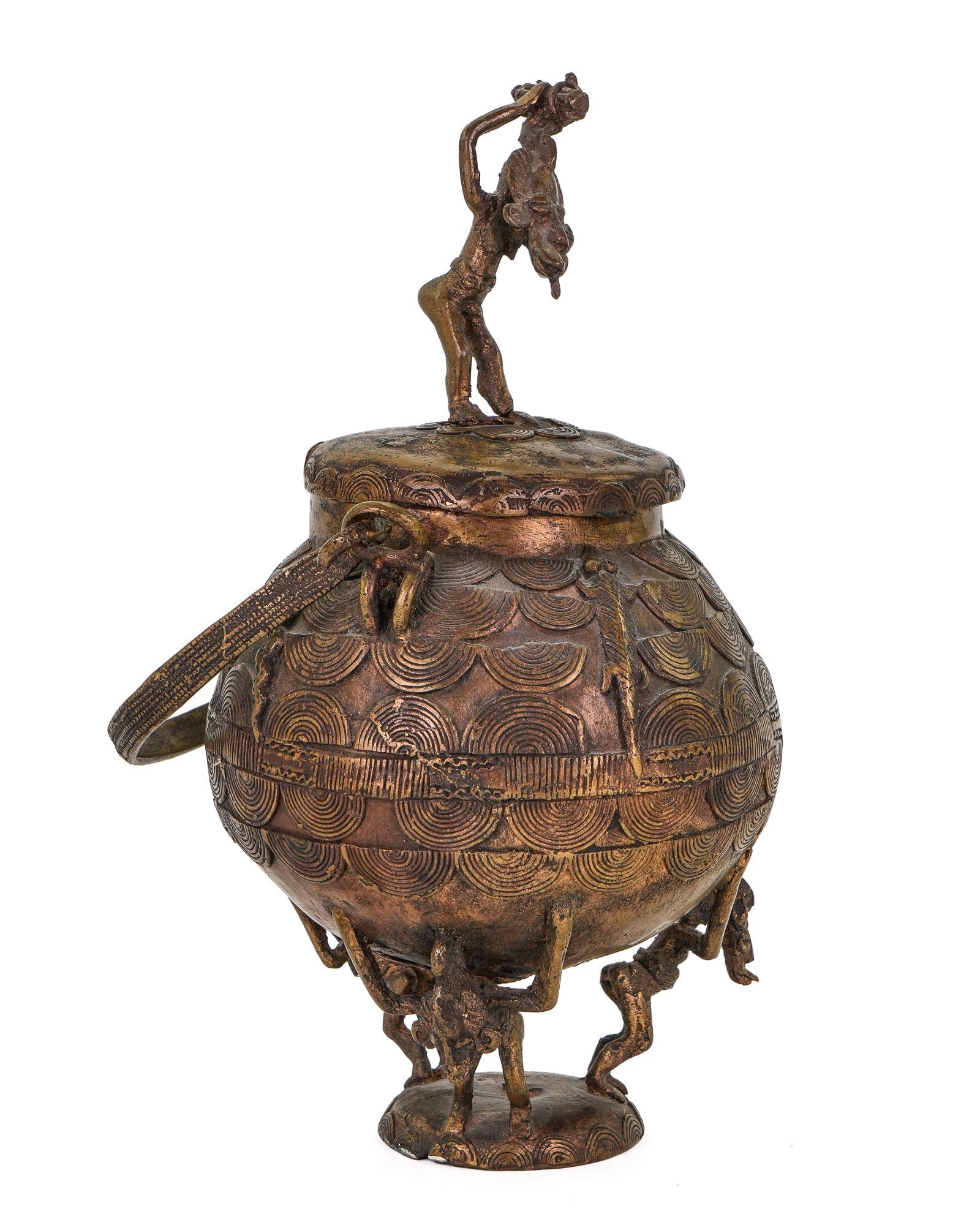 African Senafu Bronze Vessel (1 of 1)