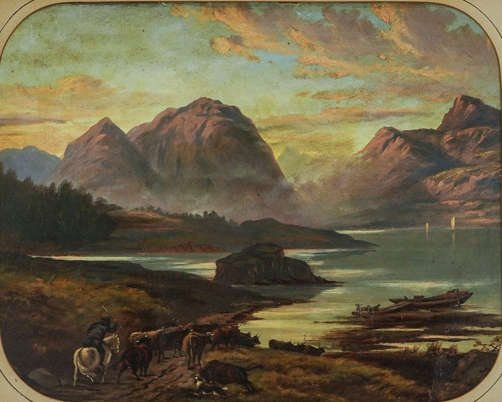 Late 19th c Scottish Landscape - 2