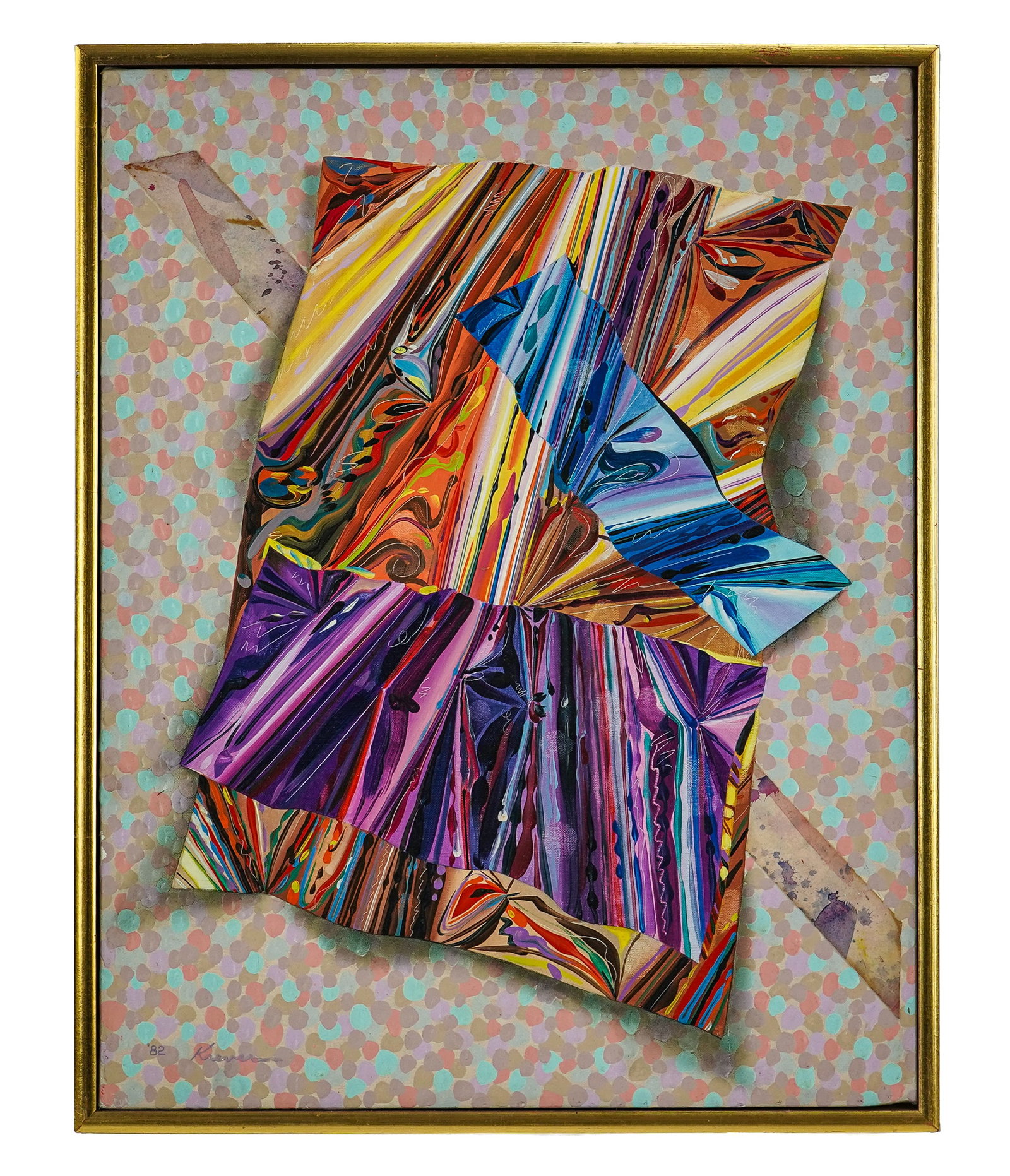 Eric Krever (AM 20th c ) Vortex (1 of 5)
