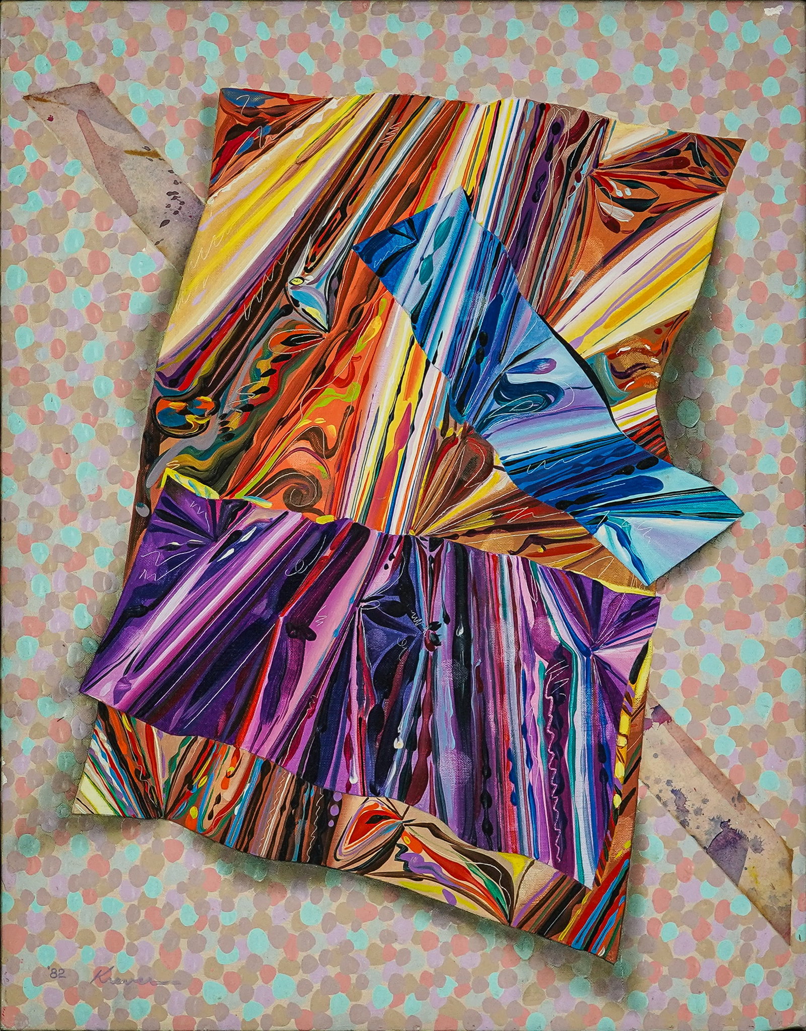 Eric Krever (AM 20th c ) Vortex - 2